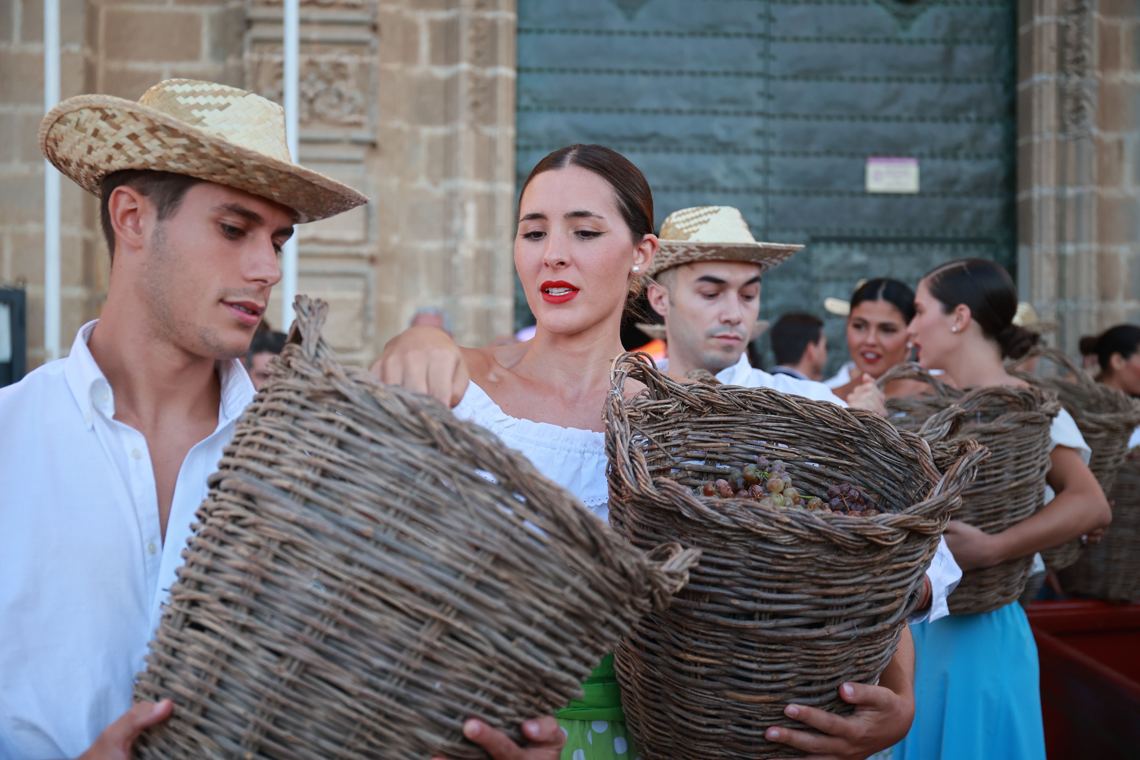 El acto de la Pisa de la Uva 