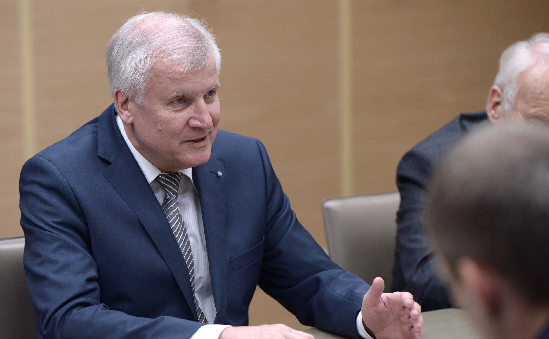 Horst Lorenz Seehofer,  ministro federal del Interior de Alemania.