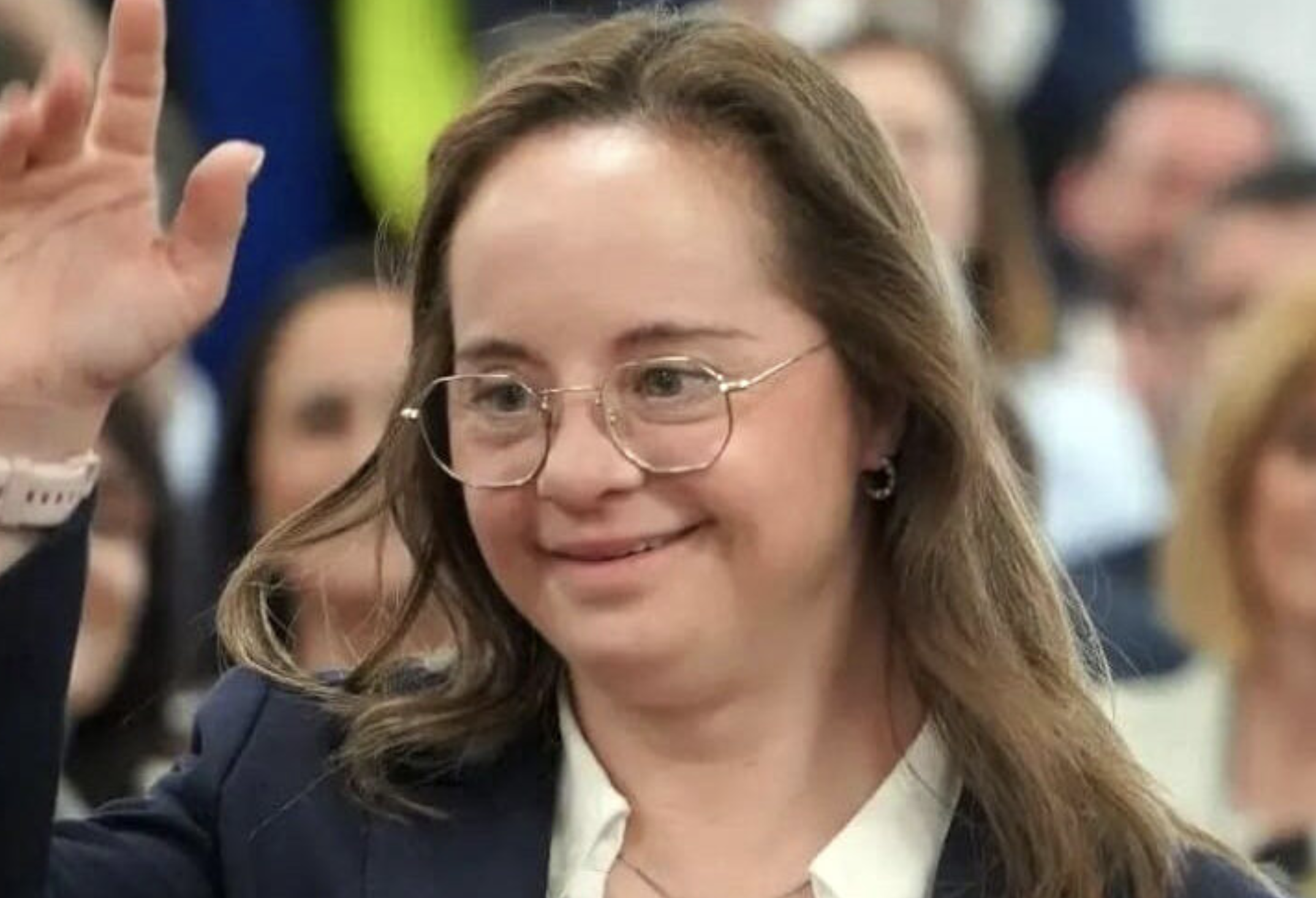 Mar Galcerán será la primera diputada con síndrome de Down de España.