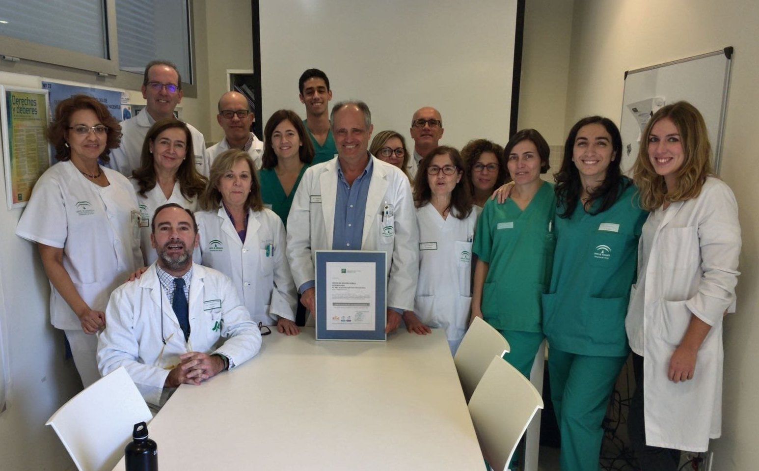 Equipo oftalmológico del Hospital de Jerez.