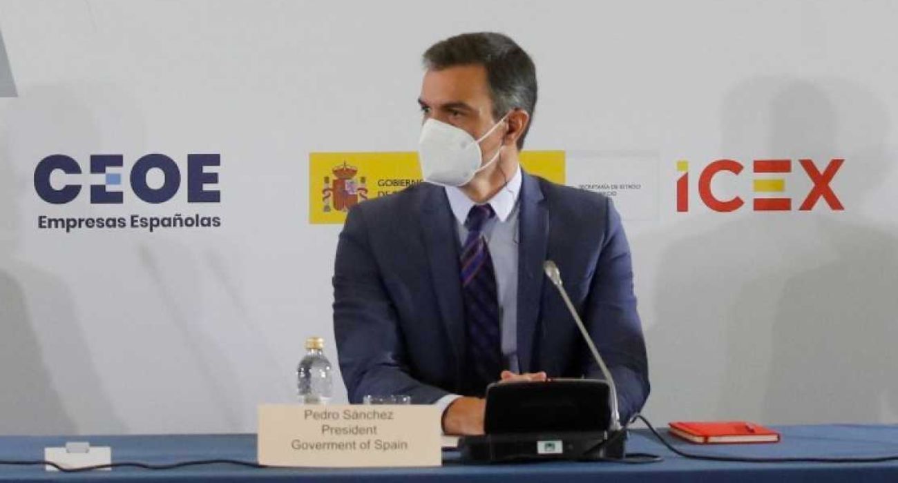 Pedro Sánchez, con mascarilla, en una imagen de archivo.