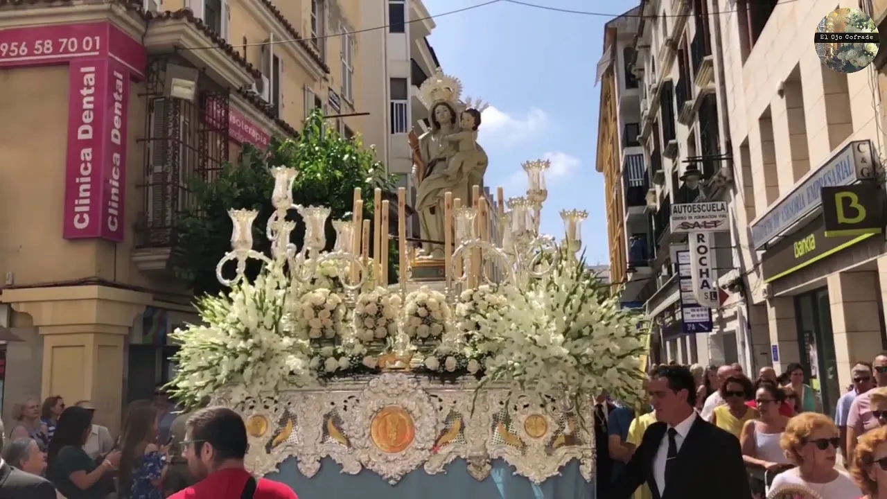 La Viergen de la Palma, patrona de Algeciras. 