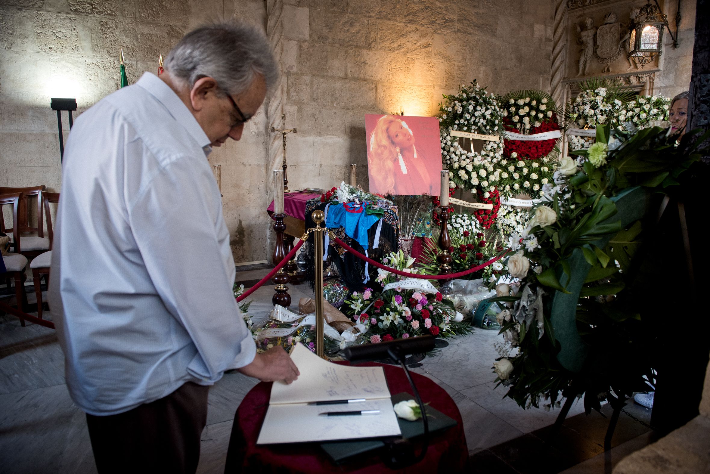 ENTIERRO DE MARIA JIMENEZ EN SEVILLA 