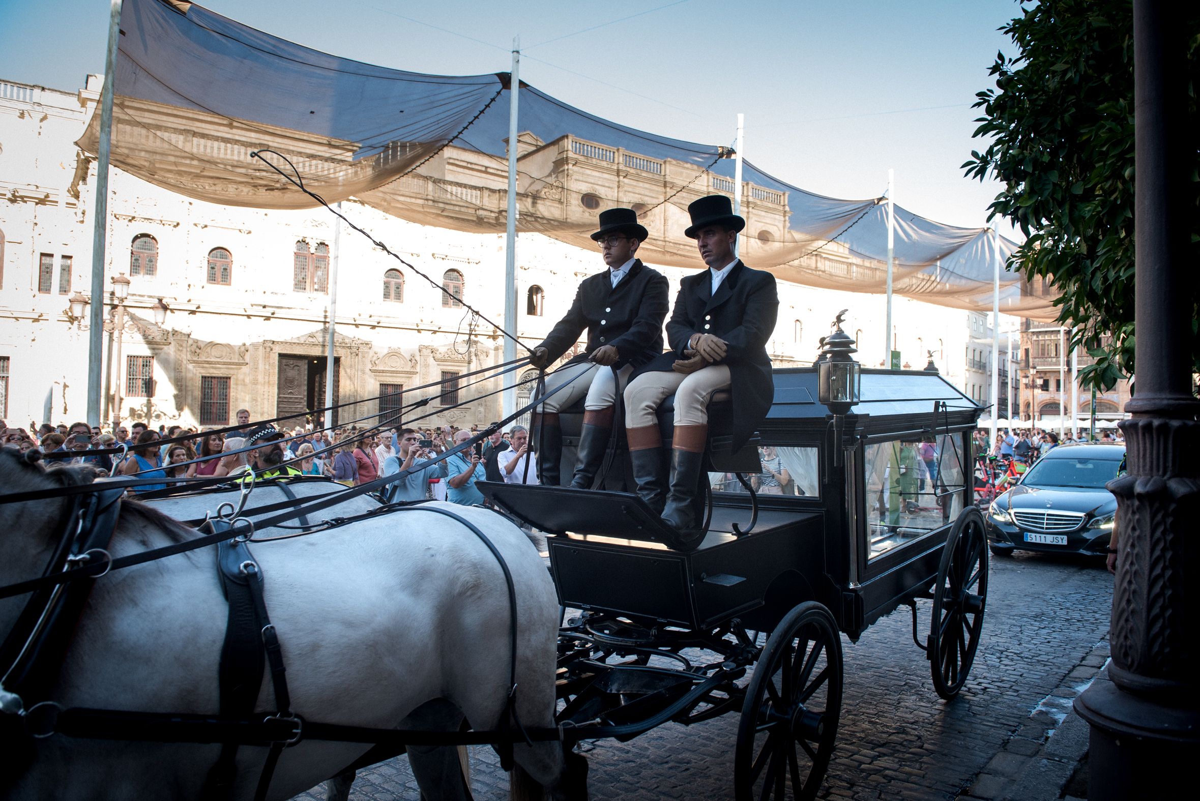 ENTIERRO DE MARIA JIMENEZ EN SEVILLA 