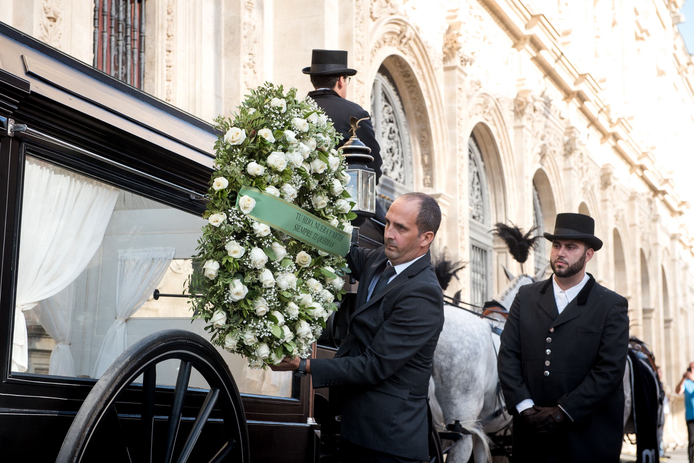 ENTIERRO DE MARIA JIMENEZ EN SEVILLA 