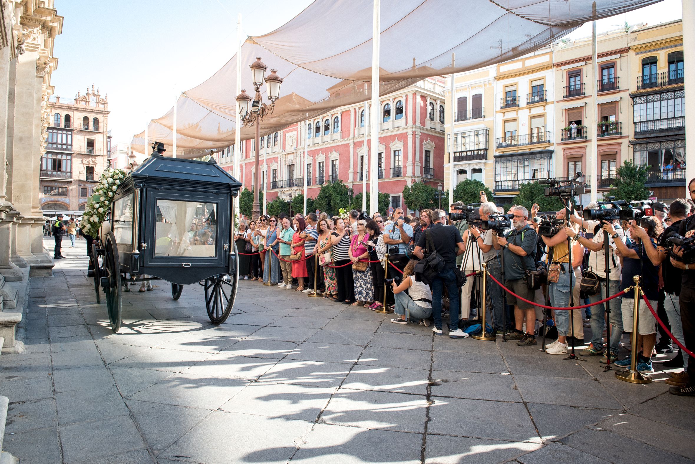 ENTIERRO DE MARIA JIMENEZ EN SEVILLA 