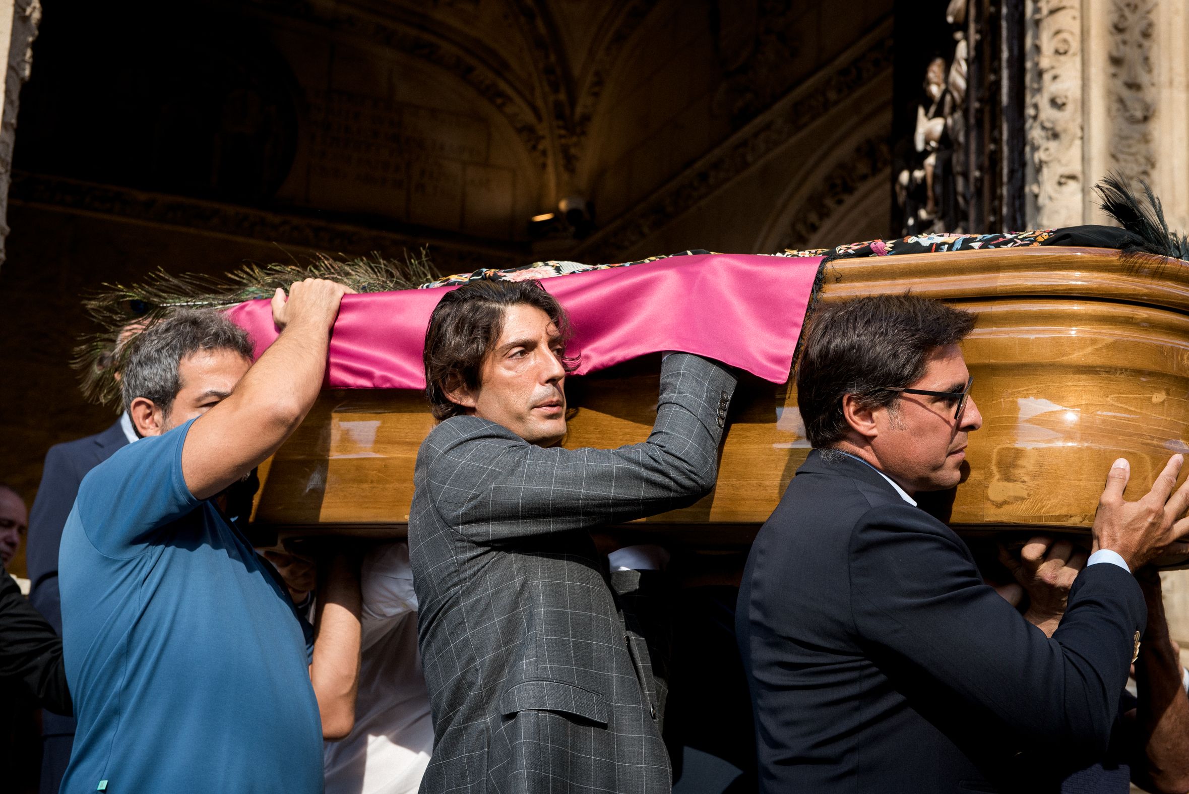 ENTIERRO DE MARIA JIMENEZ EN SEVILLA 