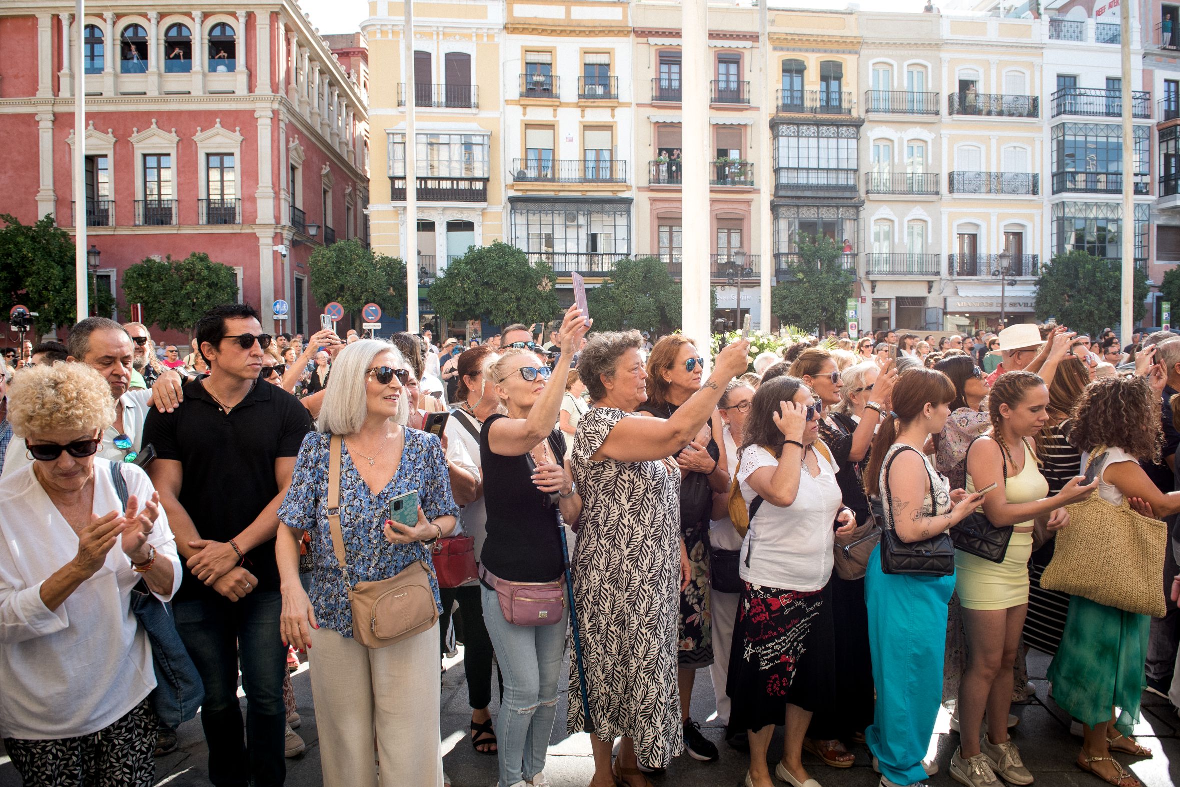 ENTIERRO DE MARIA JIMENEZ EN SEVILLA 