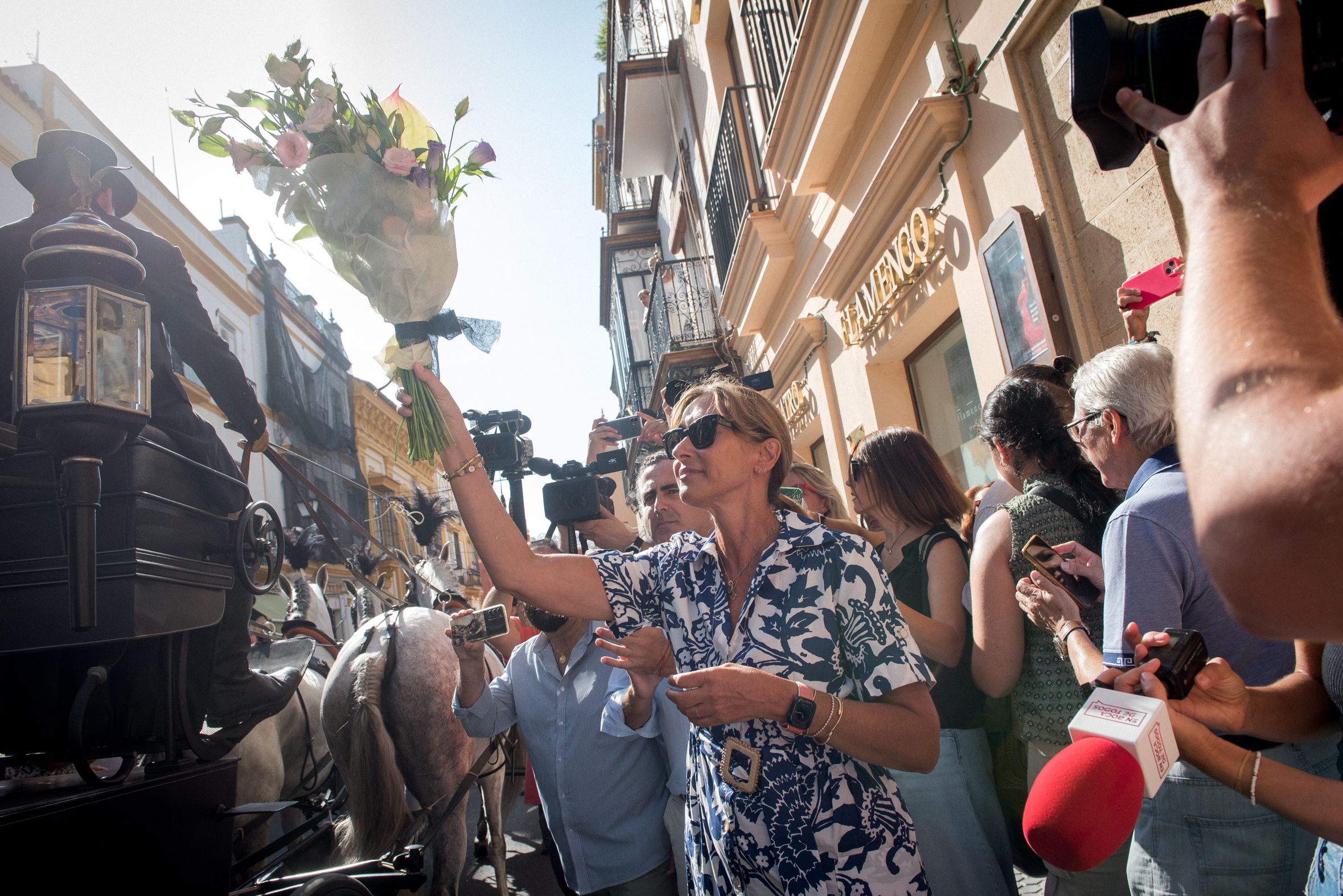 ENTIERRO DE MARIA JIMENEZ EN SEVILLA 