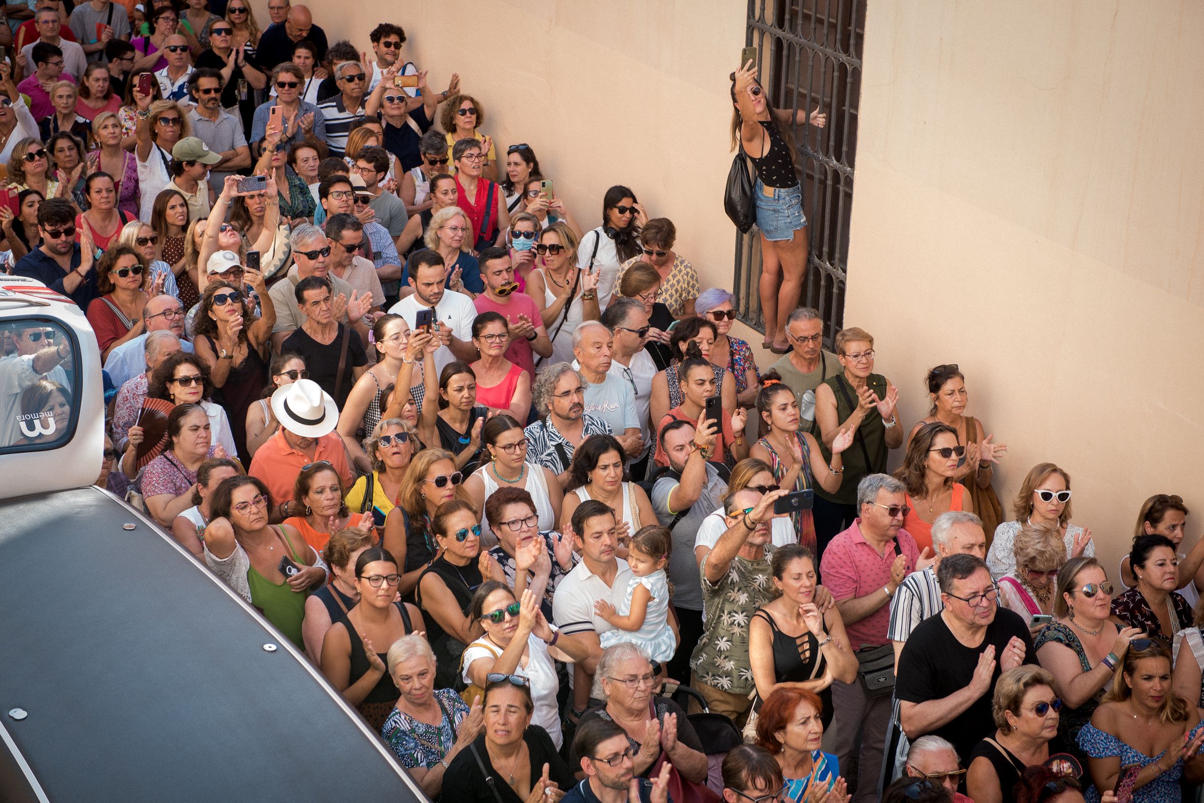 ENTIERRO DE MARIA JIMENEZ EN SEVILLA 