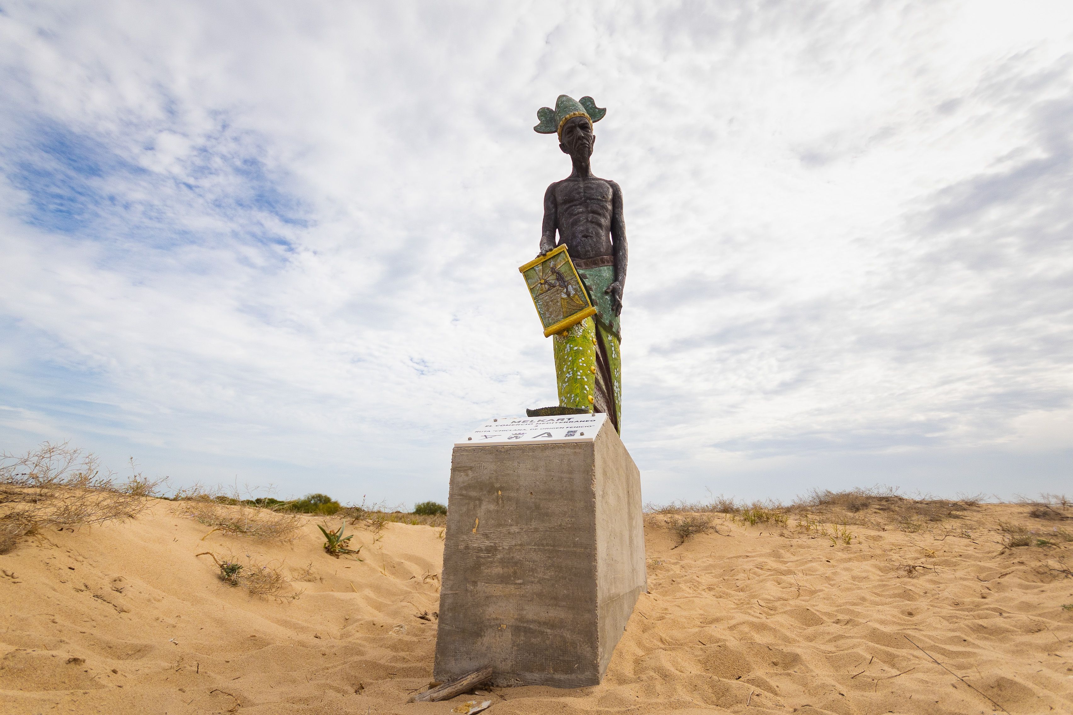 Playa de Sancti Petri, en una imagen reciente.