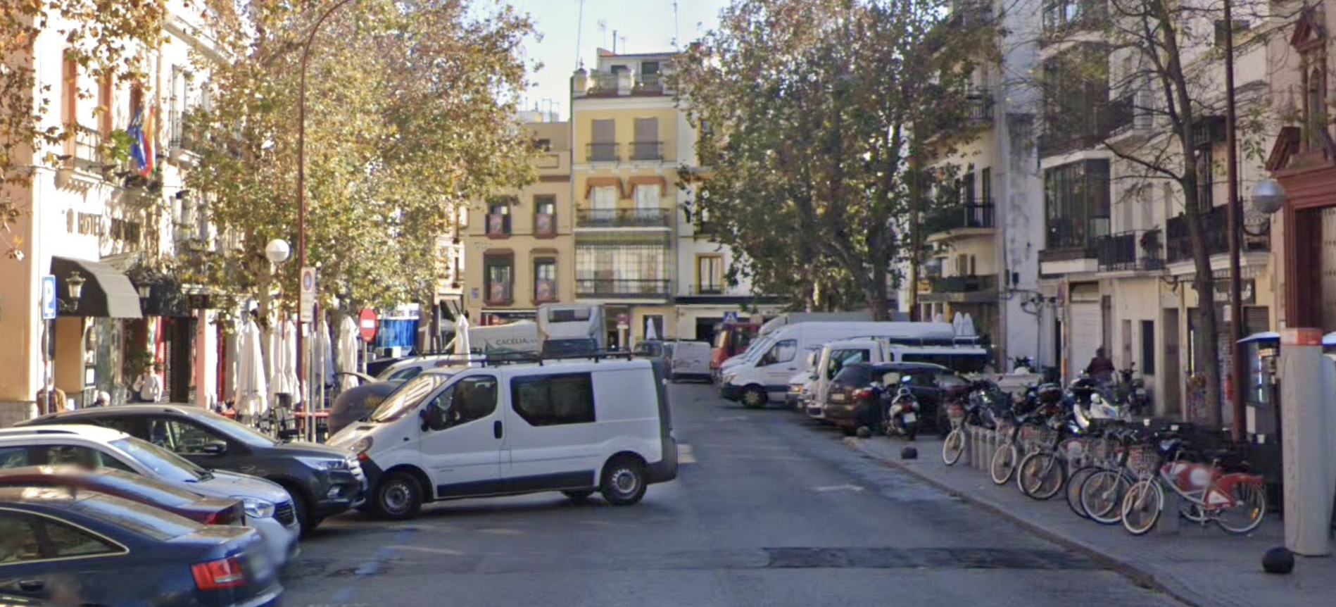 La calle Adriano, en una imagen de archivo.