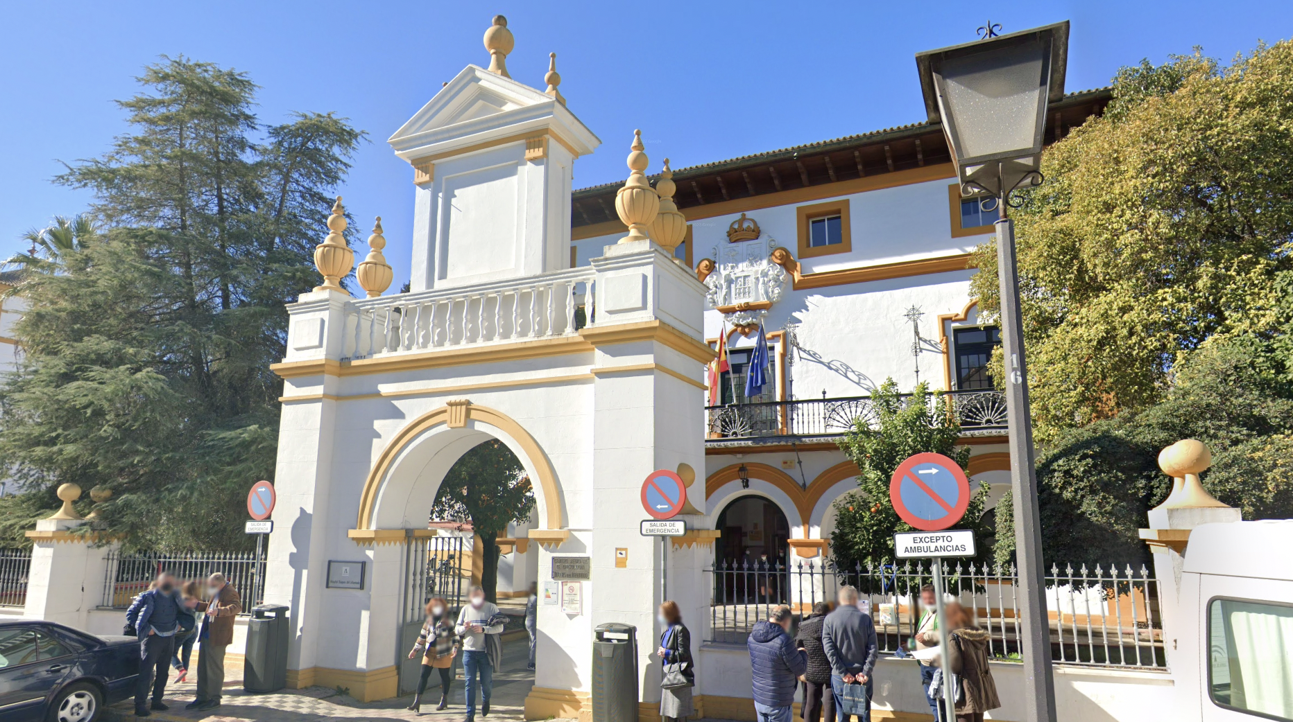 El Hospital Duques del Infantado, en Sevilla, donde se encuentra el centro para las ETS en Andalucía. 