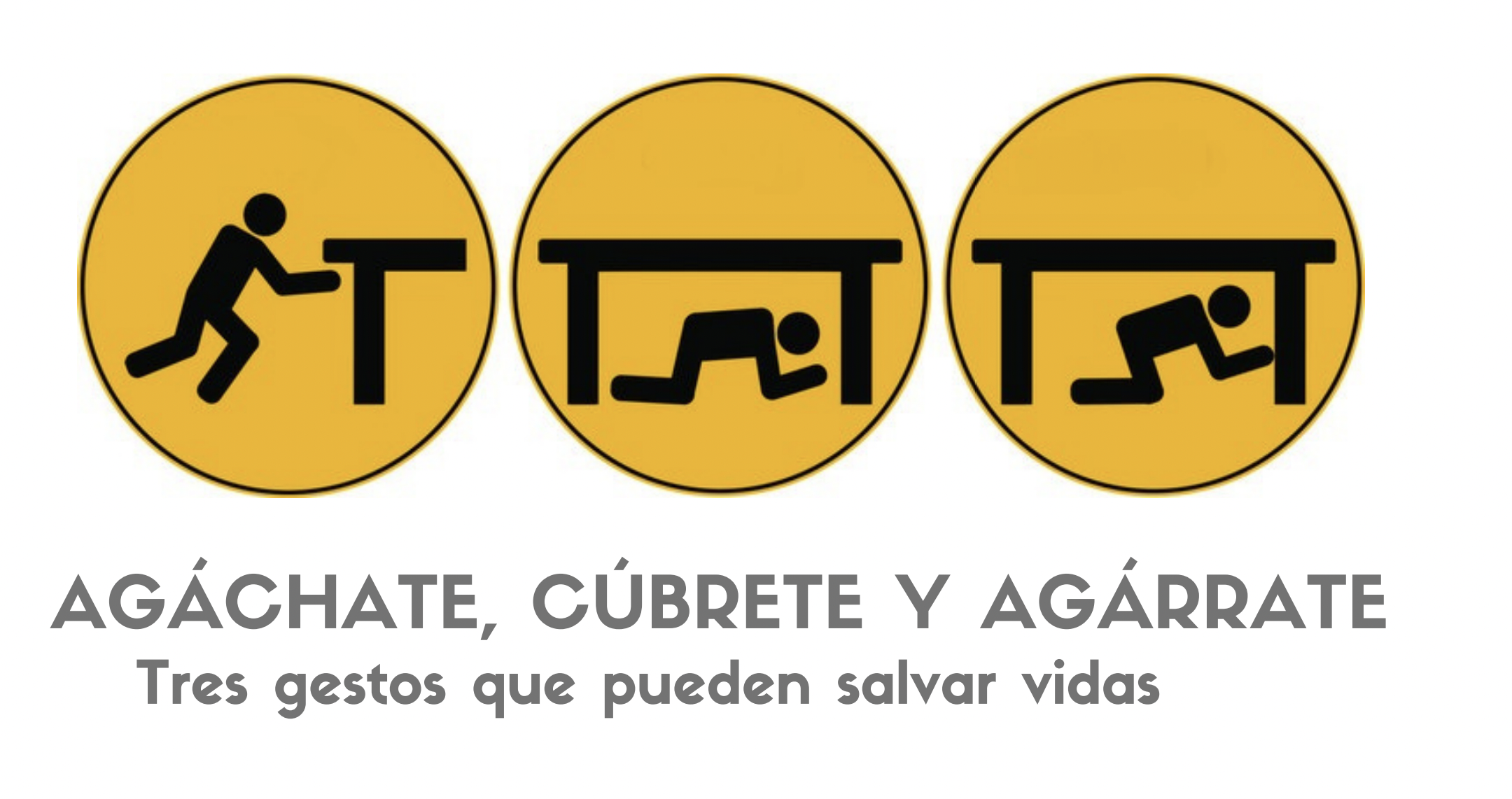 Tres pasos que pueden salvarte en un terremoto, según Emergencias 112. Tres pasos que pueden salvarte en un terremoto, según Emergencias 112.