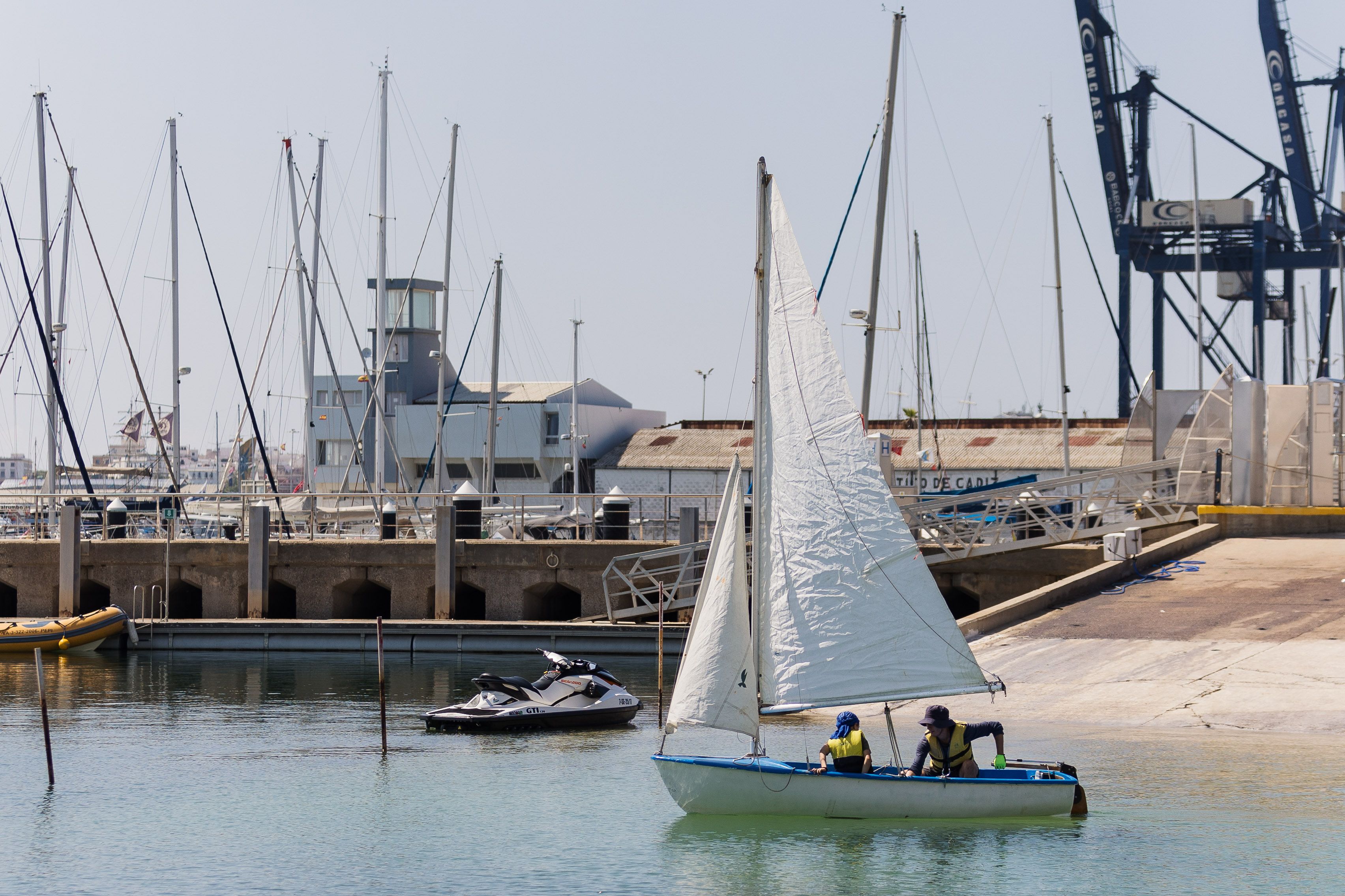 El domingo de la Gran Regata en Cádiz