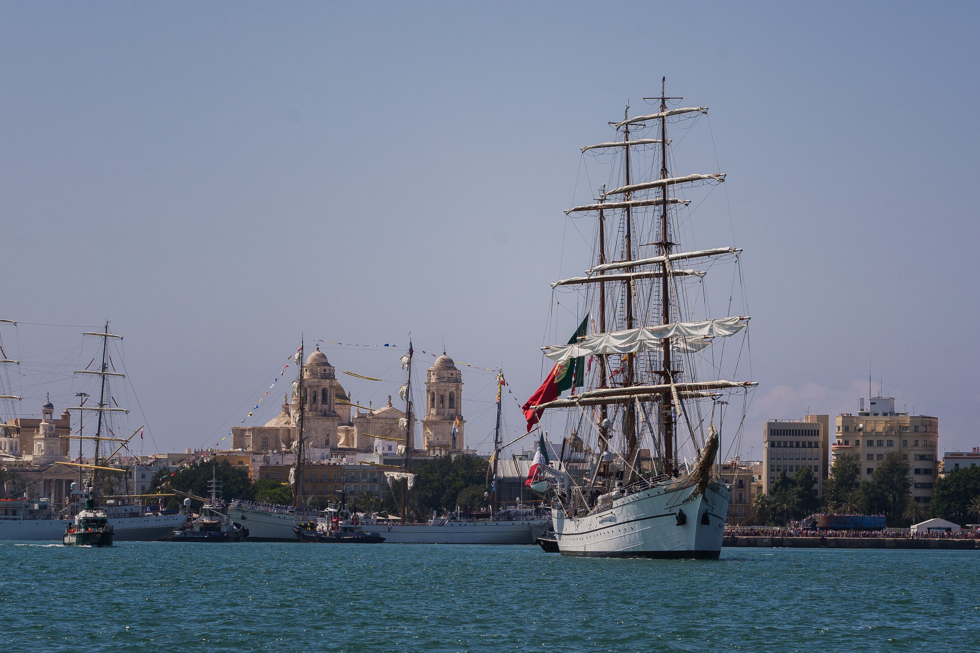 El domingo de la Gran Regata en Cádiz