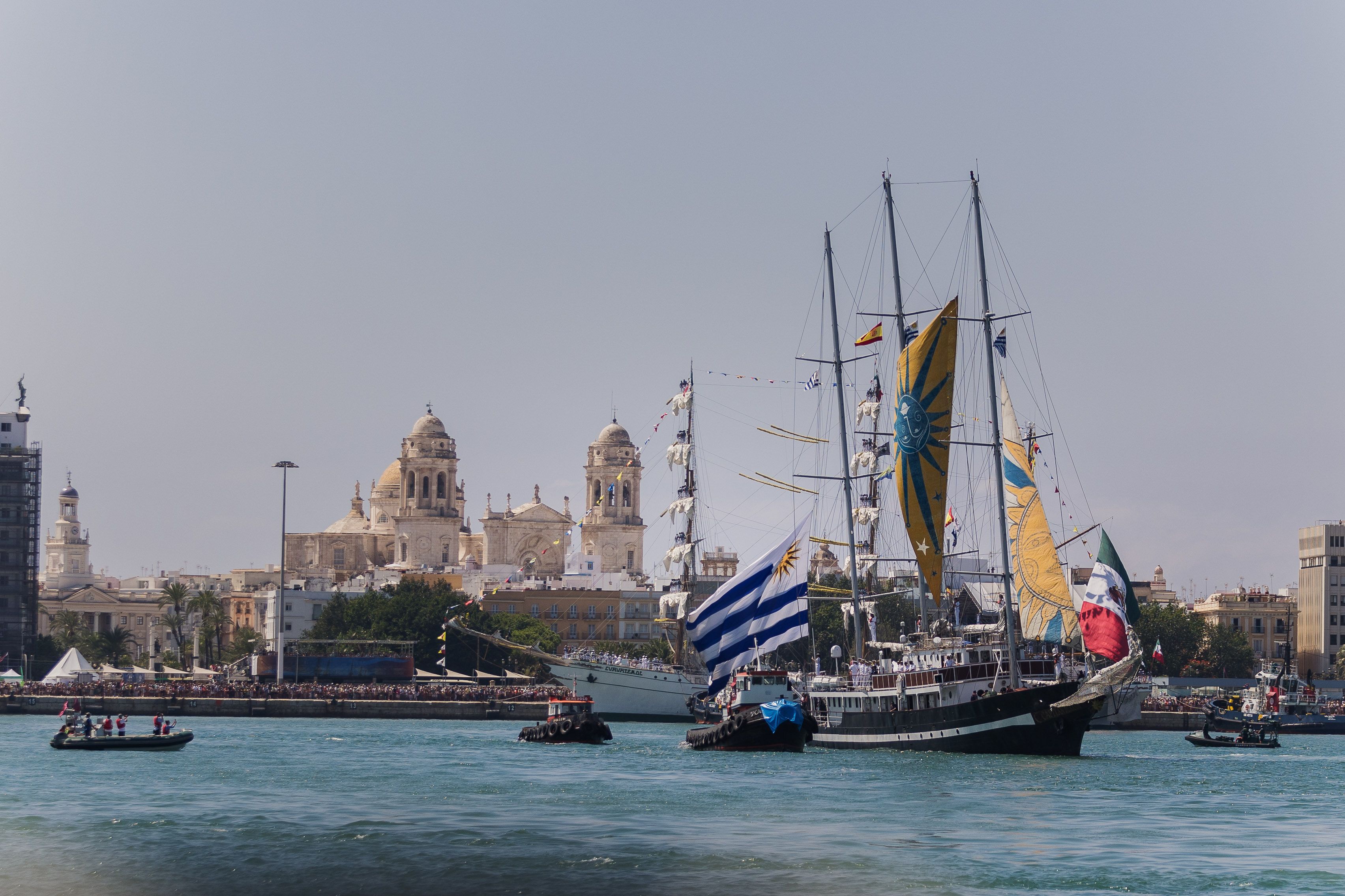El domingo de la Gran Regata en Cádiz