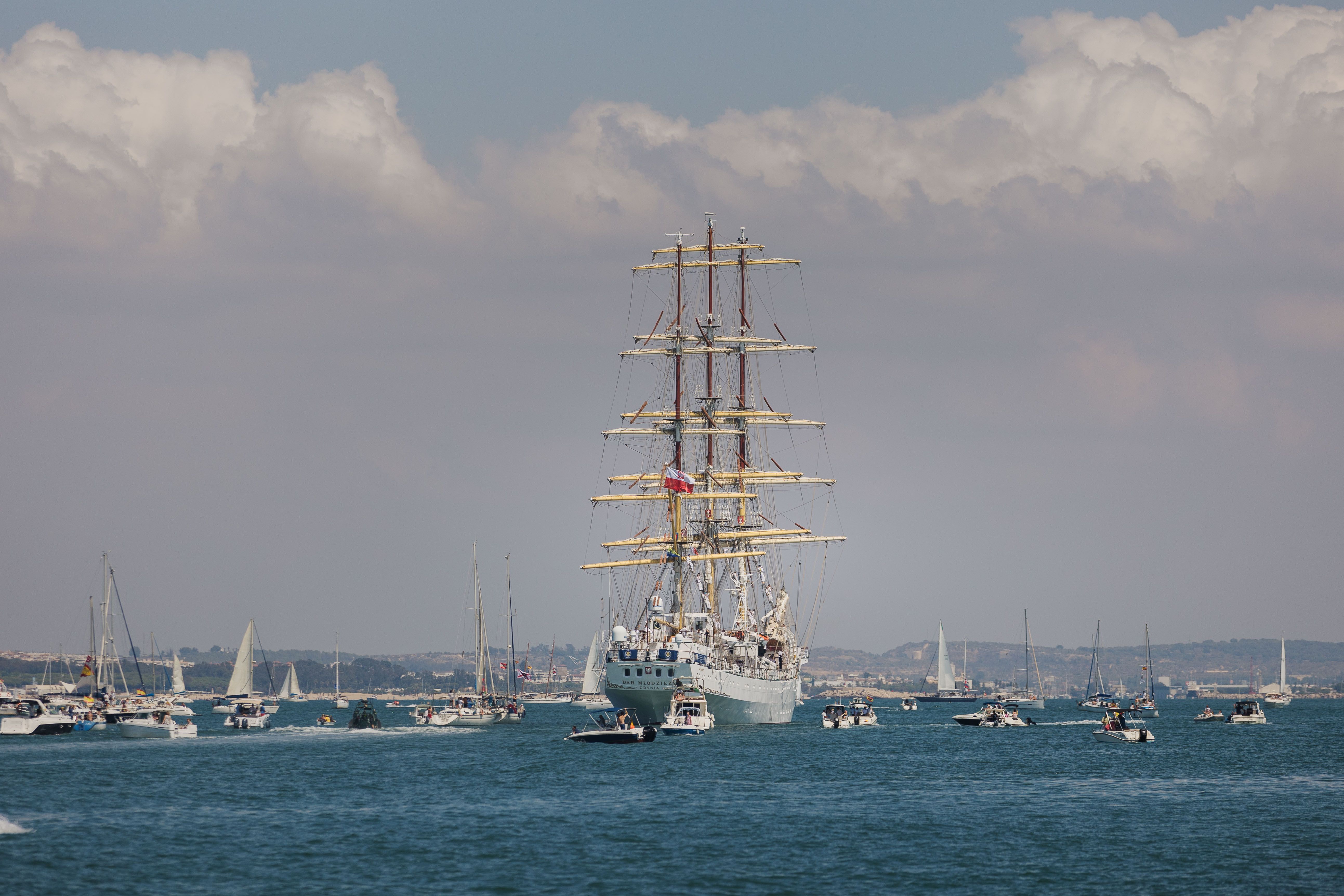 El domingo de la Gran Regata en Cádiz