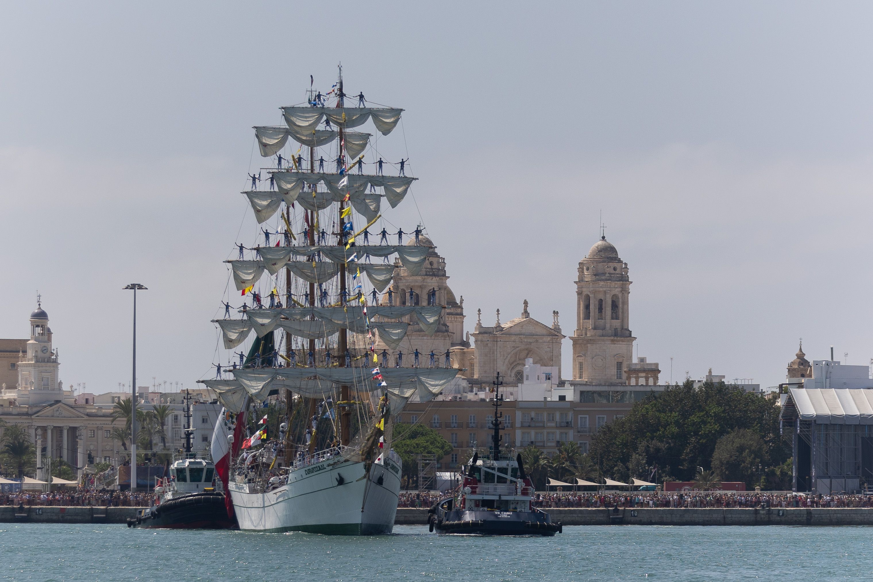 El domingo de la Gran Regata en Cádiz
