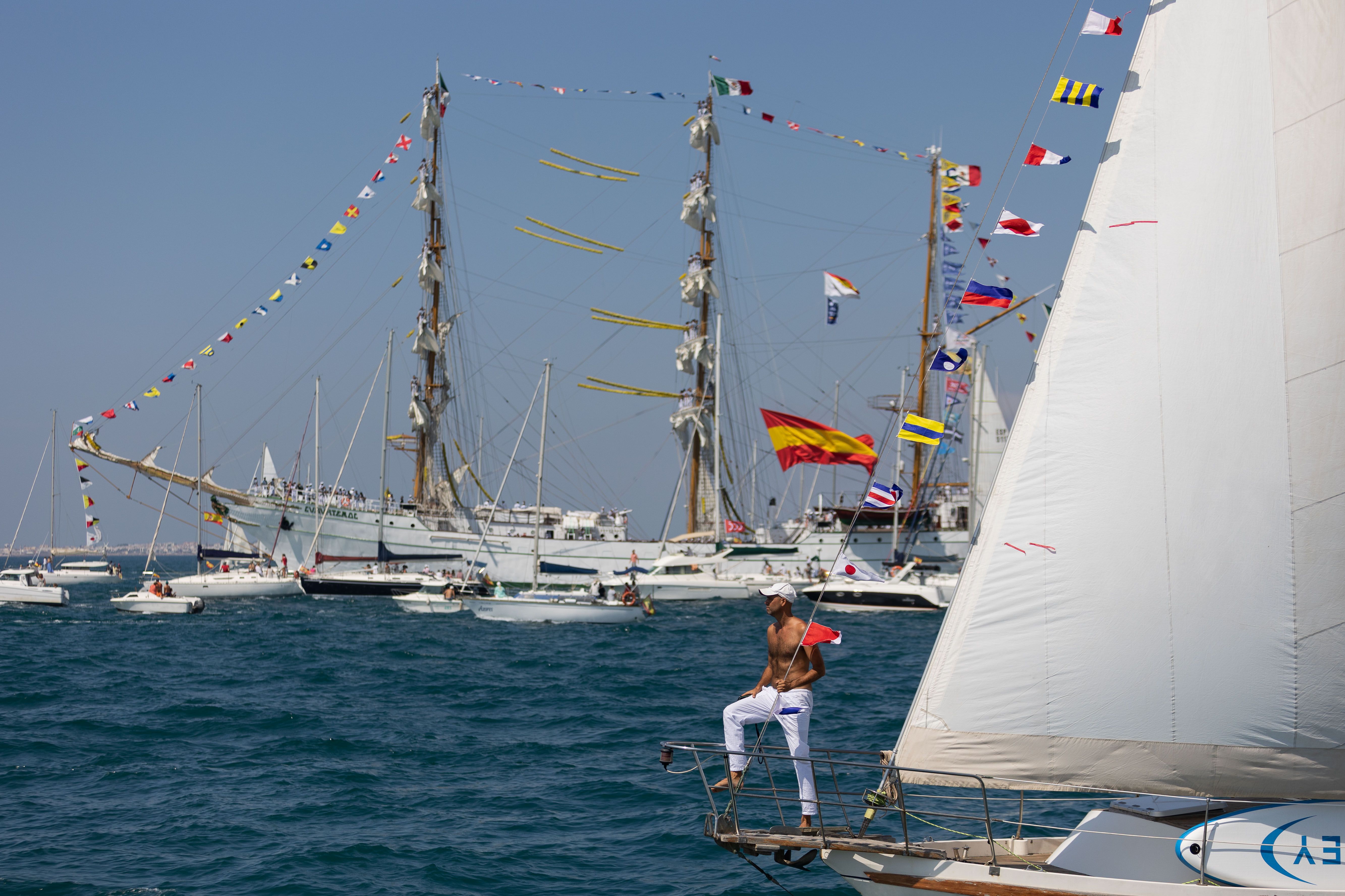 El domingo de la Gran Regata en Cádiz