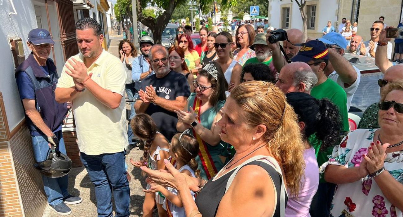 Sentido aplauso en Guadalcacín en recuerdo de Jeromín.
