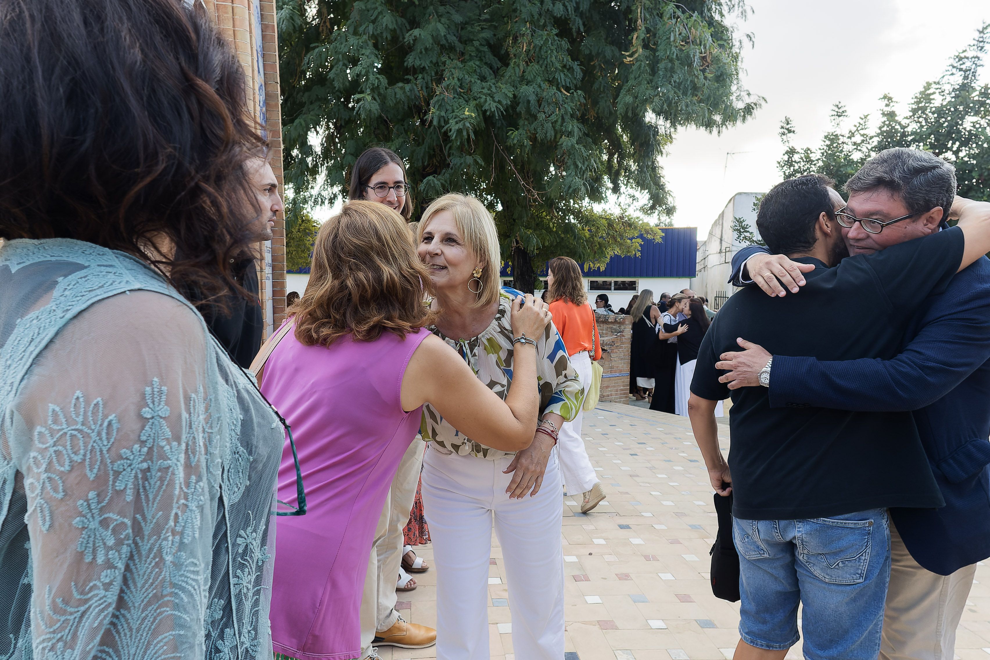 Pelayo, esta semana, en el inicio del curso escolar en la Compañía de María.