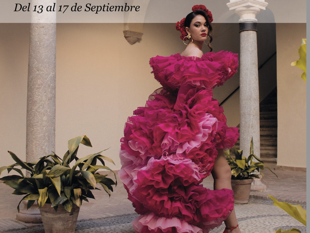 Imagen central del cartel anunciador de la Feria de Bornos.