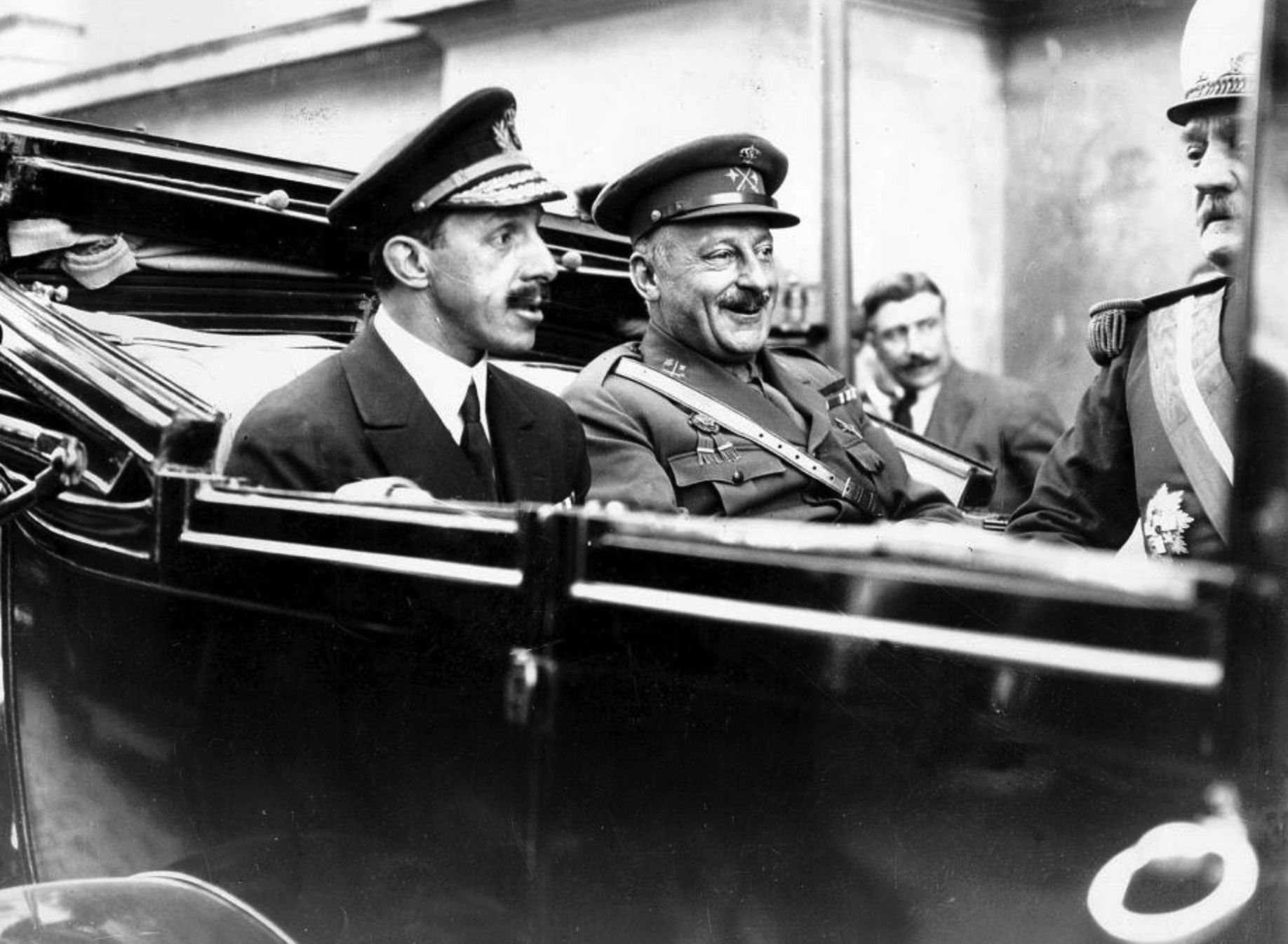 Primo de Rivera con el rey Alfonso XIII.