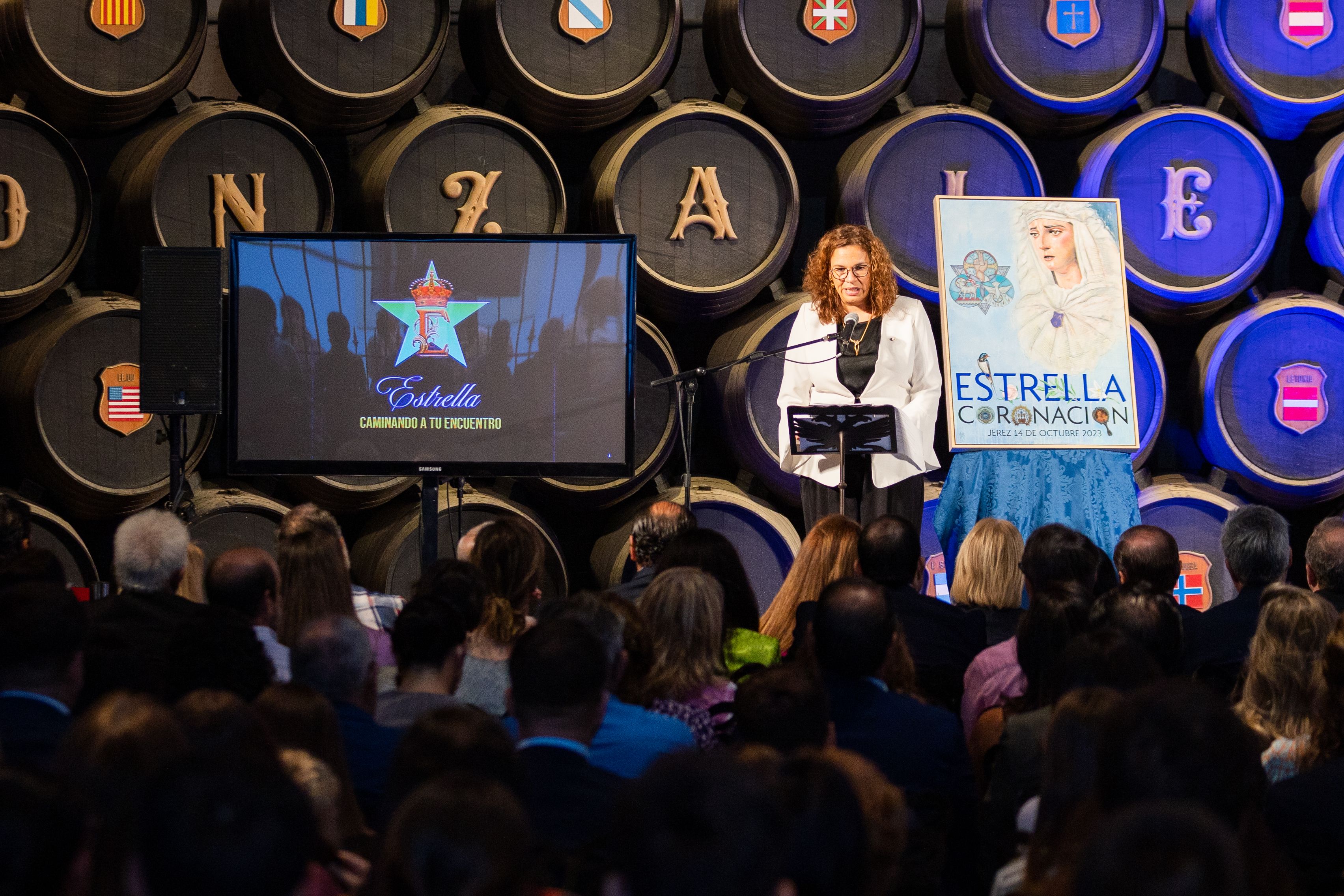 Presentación de la corona de La Estrella