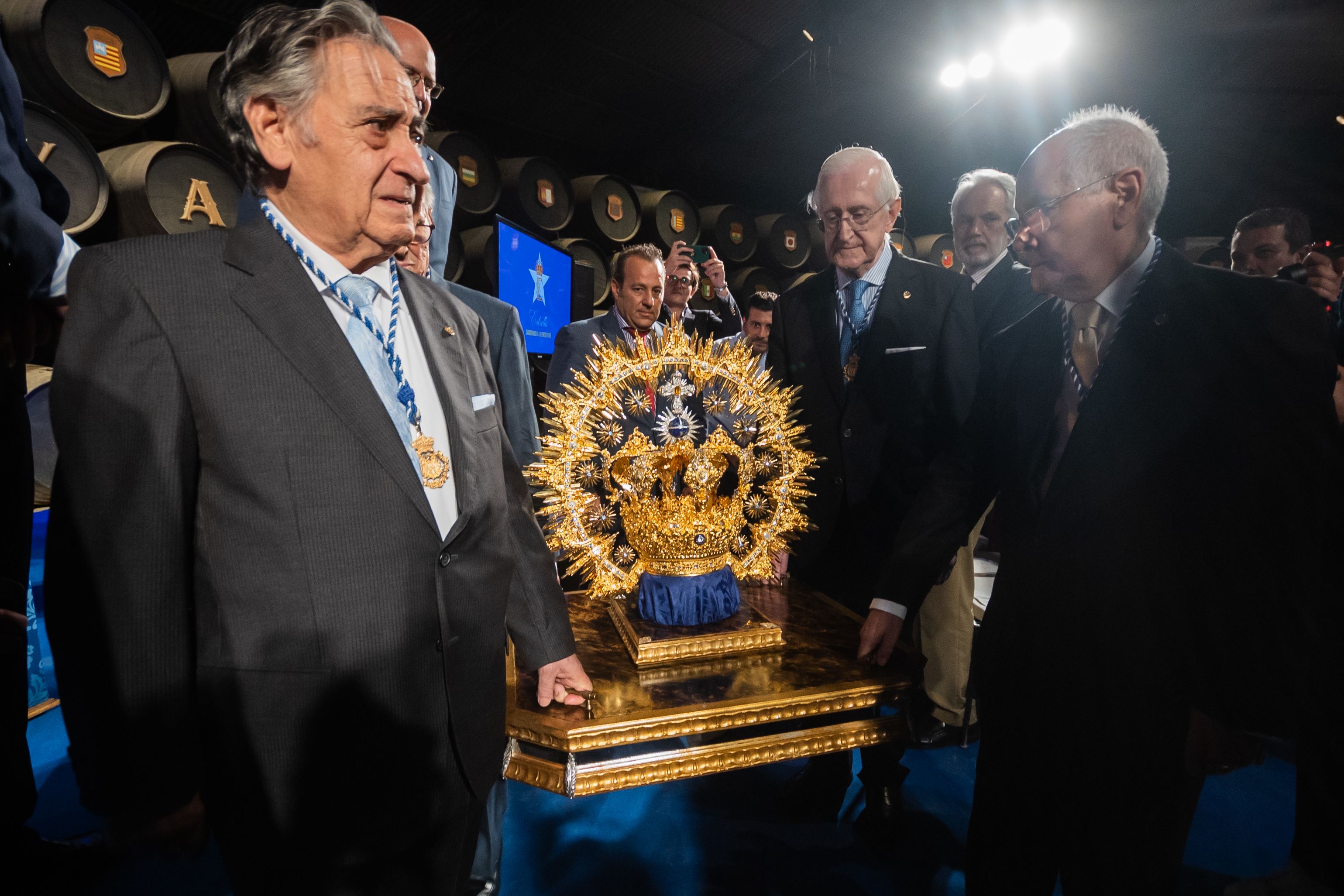 Presentación de la corona de La Estrella