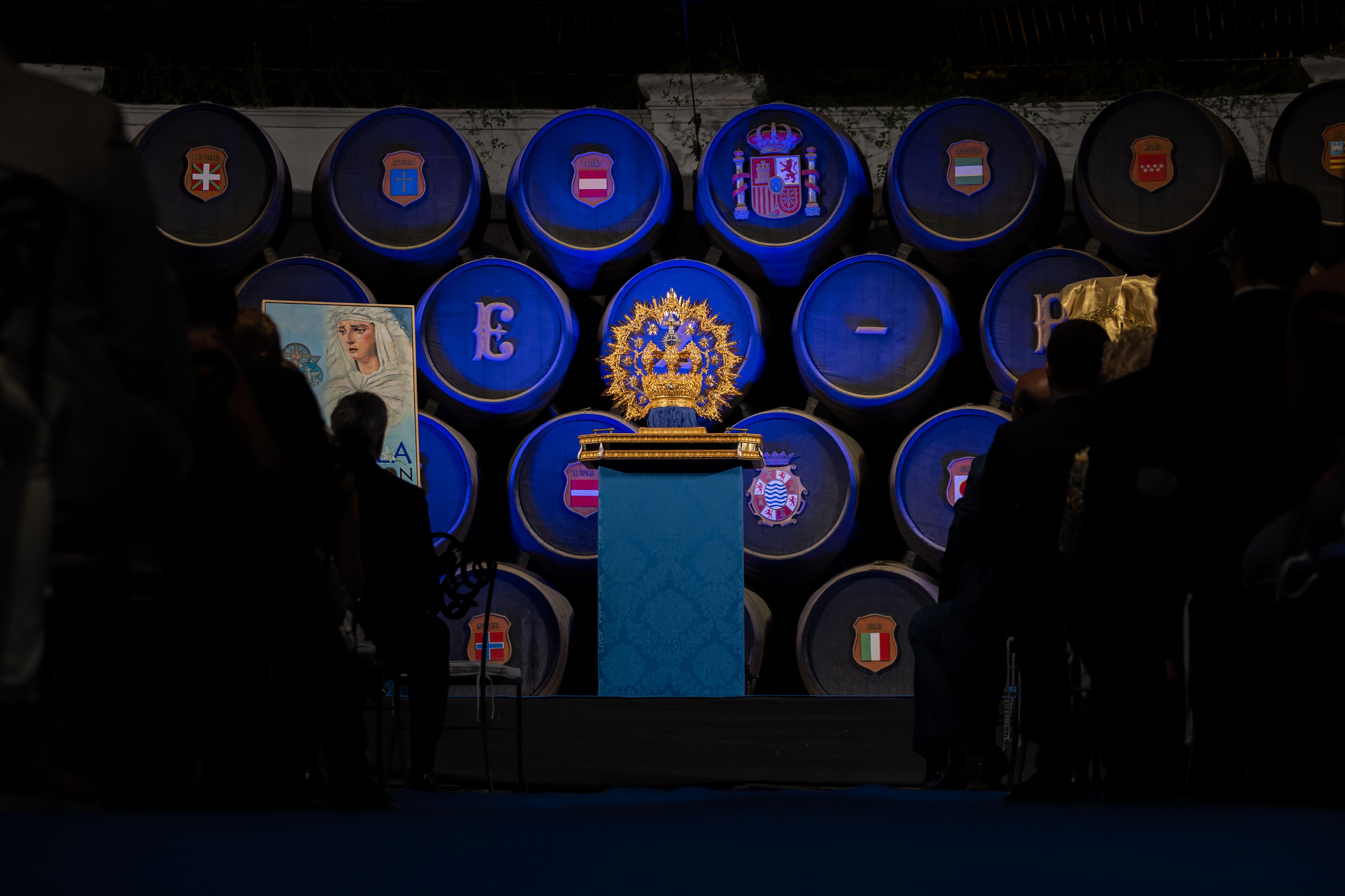 Presentación de la corona de La Estrella