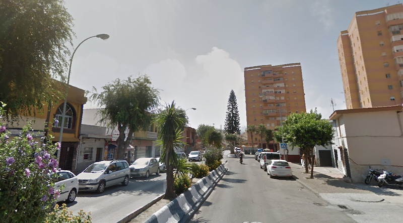 La calle Pedreras de La Línea, en una imagen de Google Maps. 