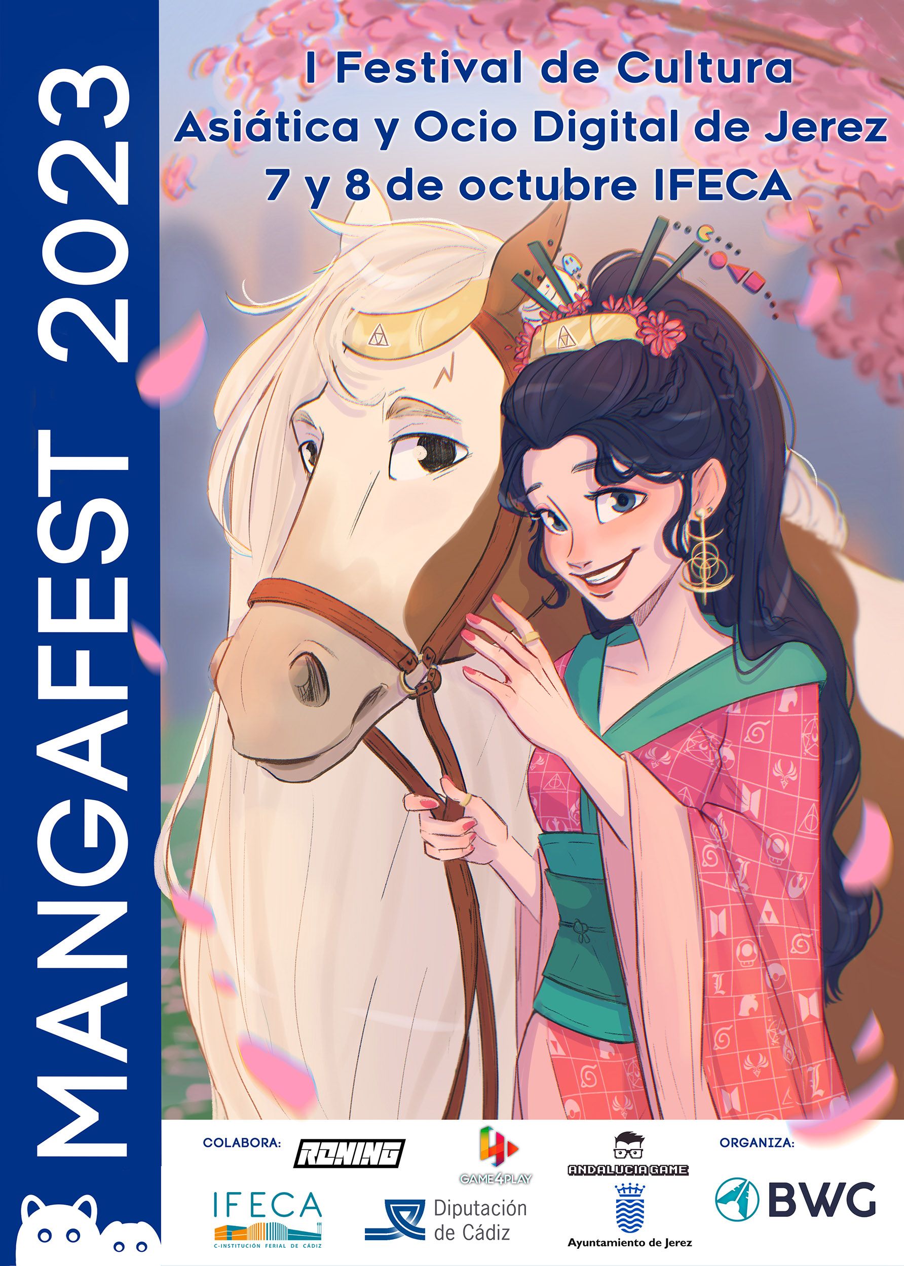Cartel de Mangafest en su edición de 2023.