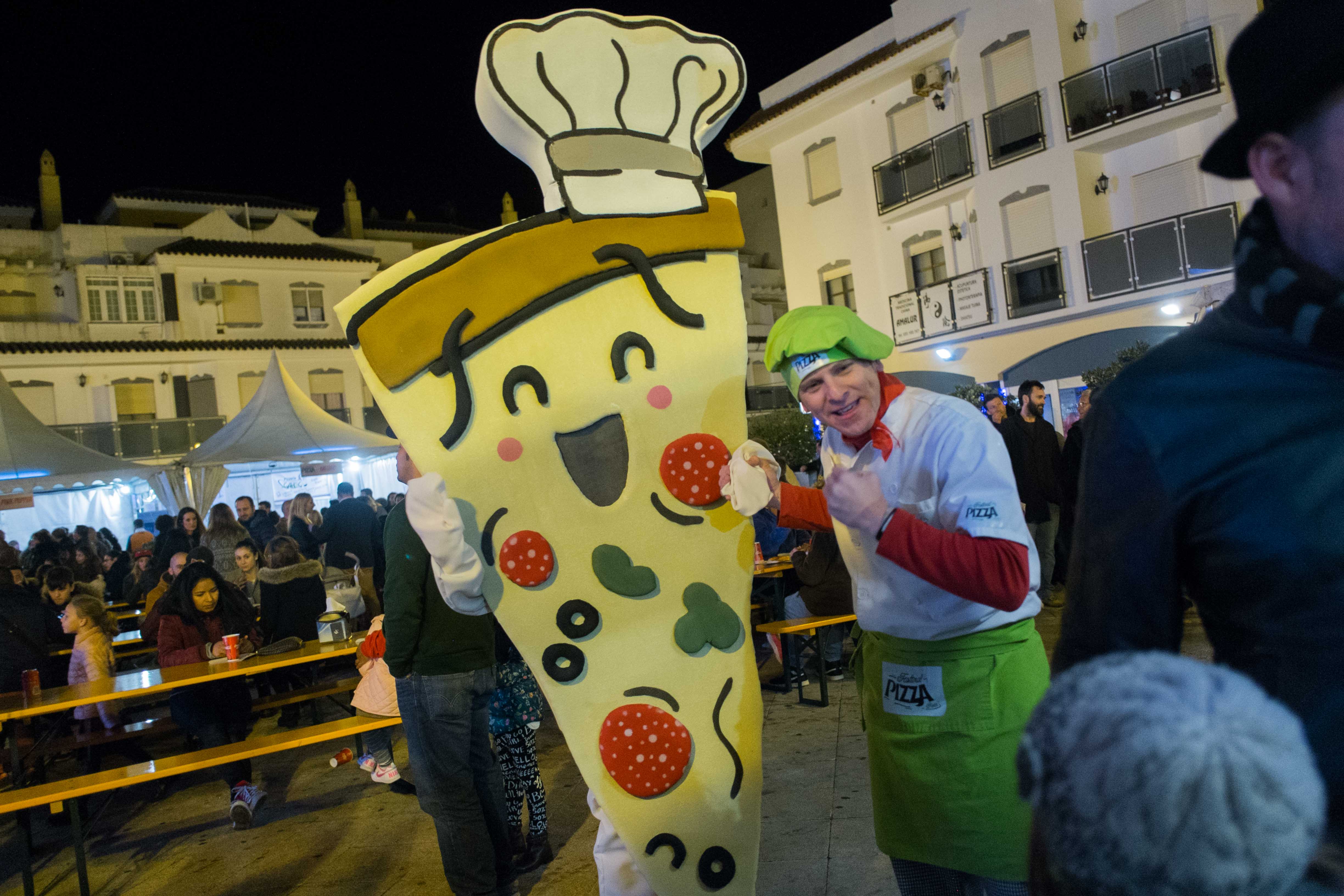 Una pasada edición del Festival de la Pizza en Rota.