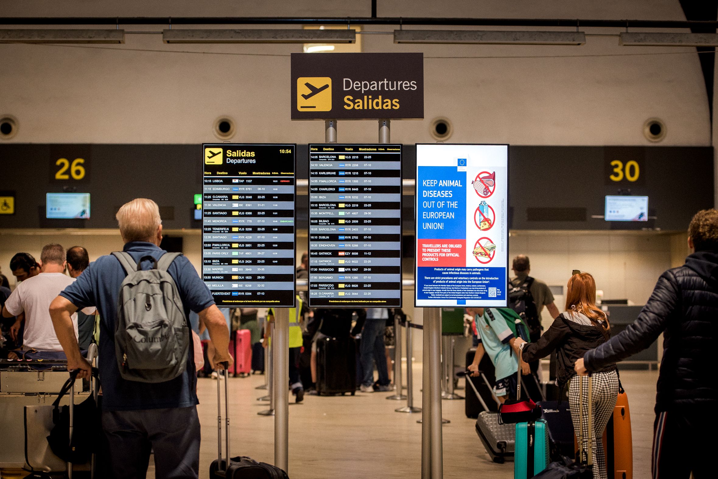 El aeropuerto de Sevilla, en una imagen reciente.