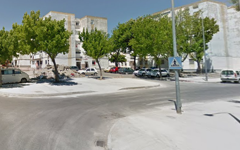 Lugar donde estaban los dos hombres con sobredosis en Jerez. MAPS