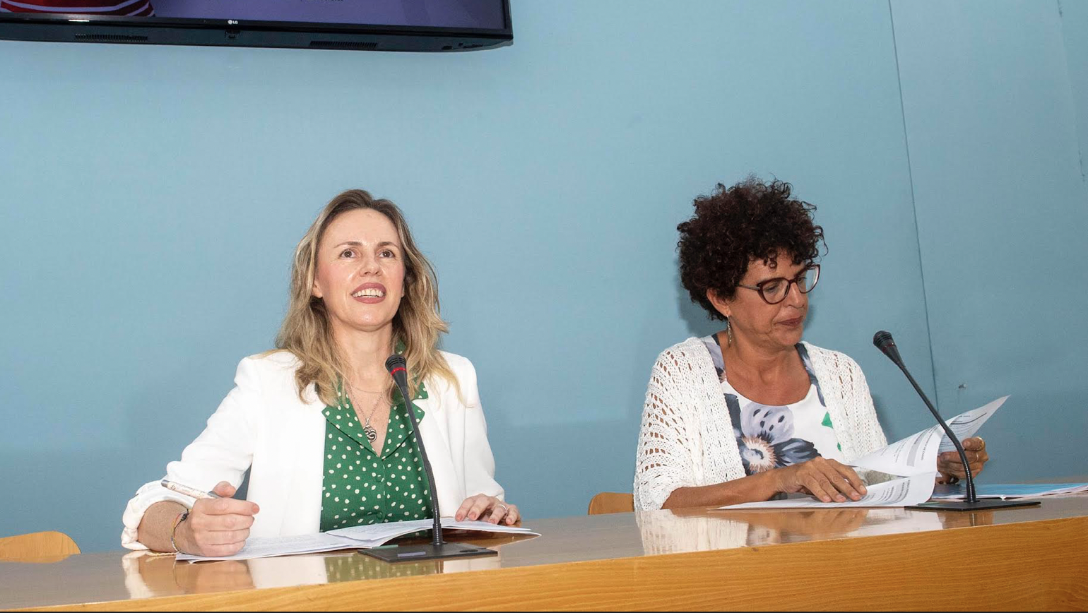 130.000 euros para financiar proyectos culturales desde la Diputación. Vanesa Beltrán durante la presentación de las ayudas. 