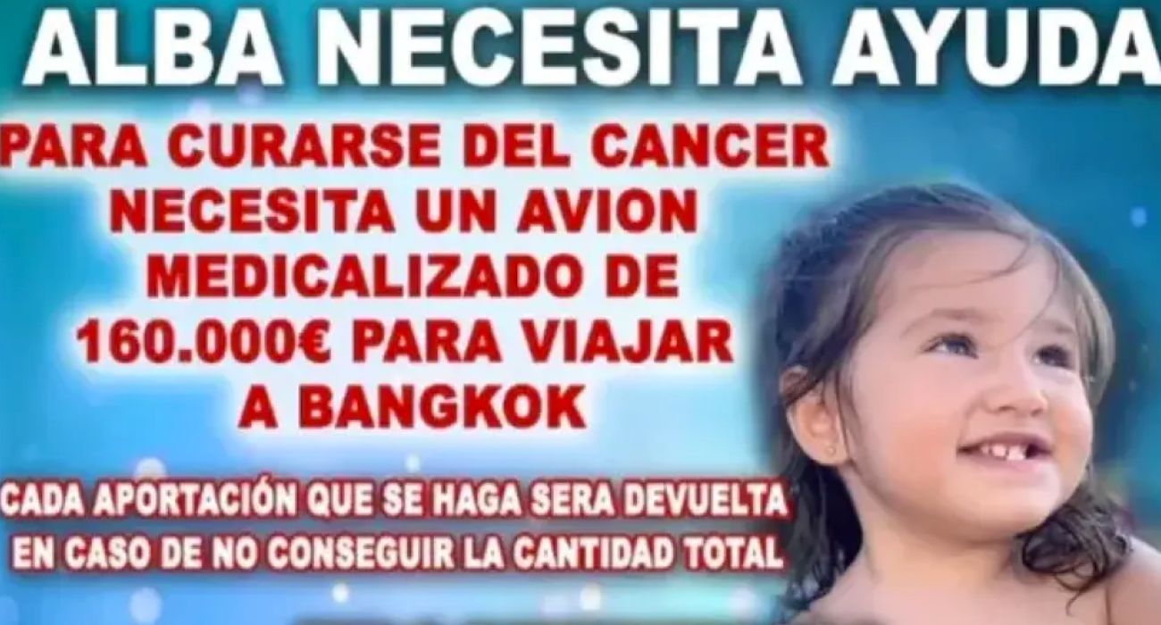 La pequeña Alba ha fallecido con dos años de edad.