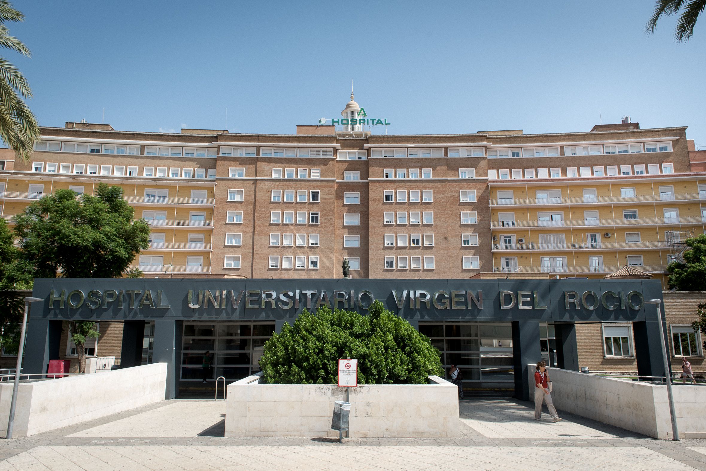 El Hospital Universitario Virgen del Rocío.