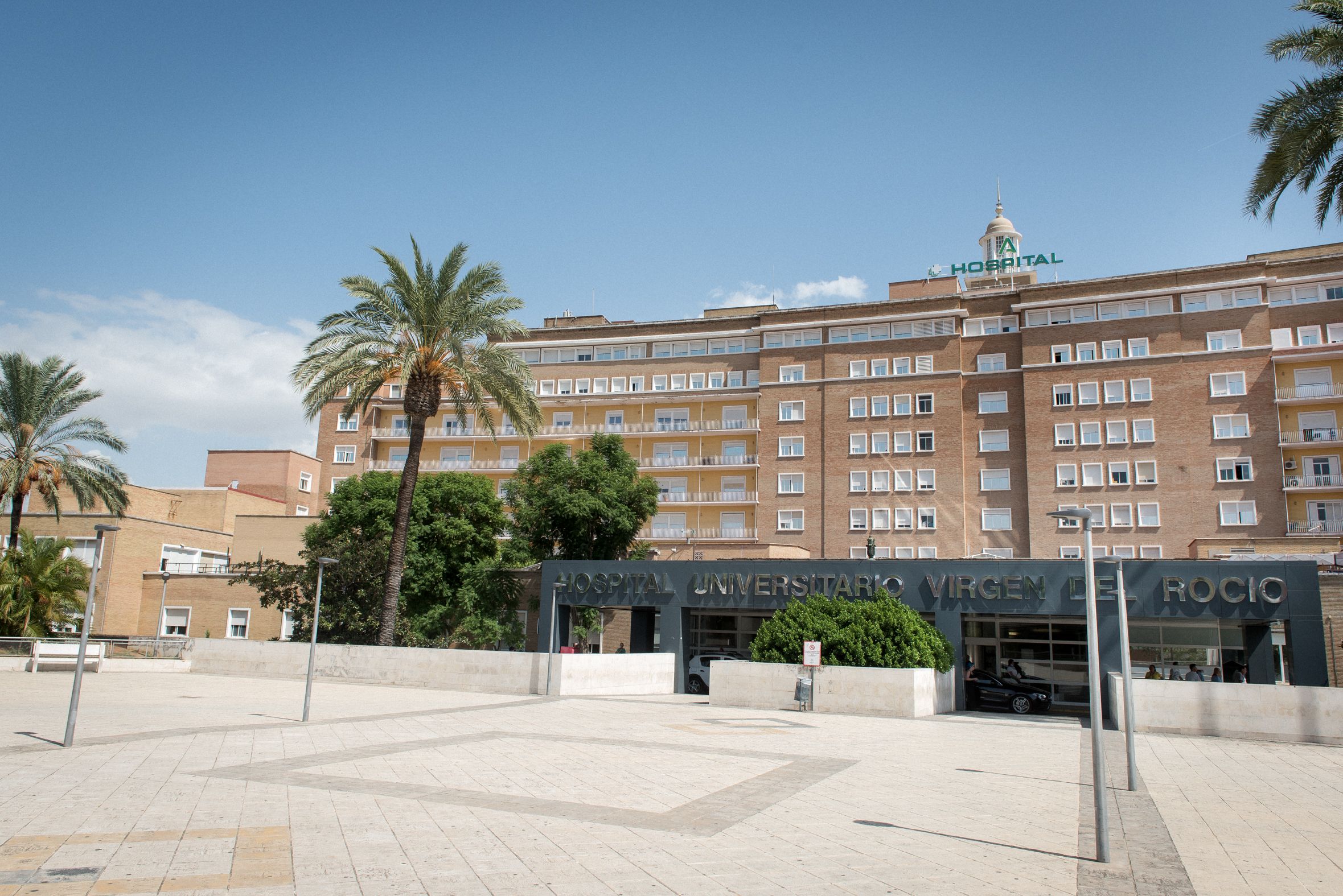 El Hospital Virgen del Rocío de Sevilla.