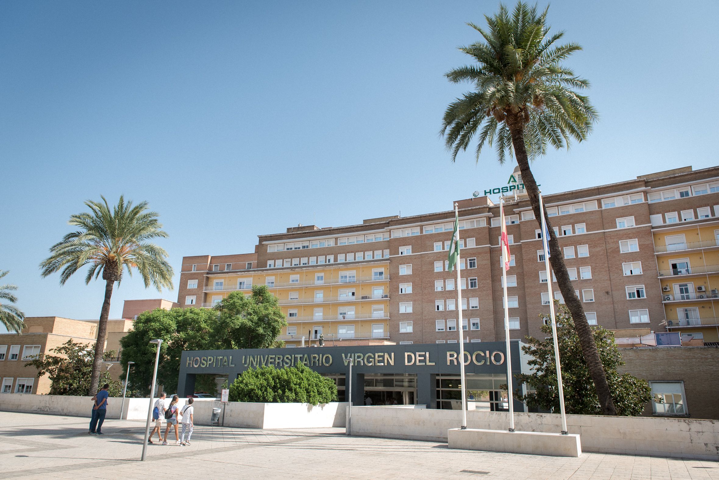 El Hospital Virgen del Rocío de Sevilla.
