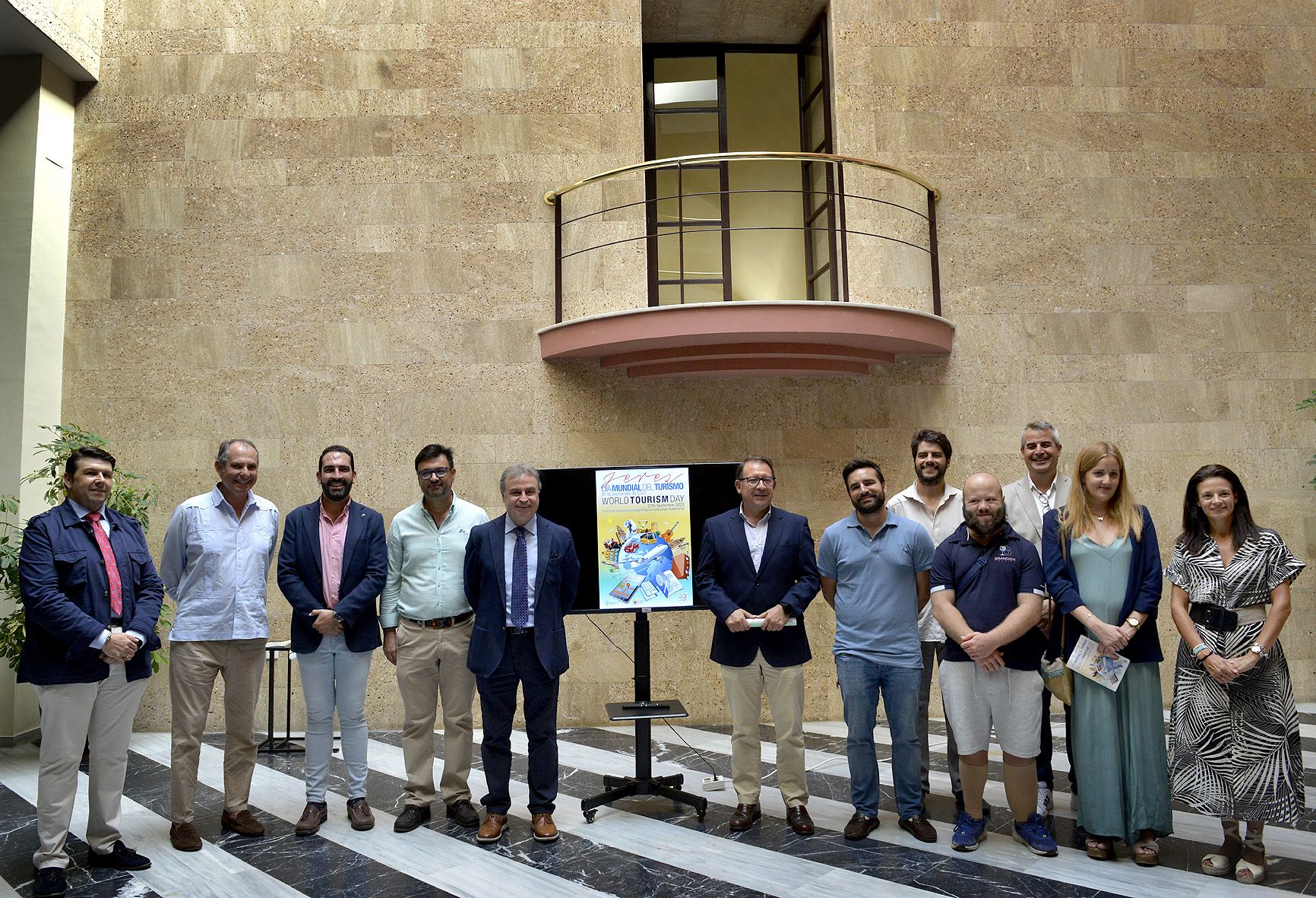 Presentación del Día Mundial del Turismo en Jerez.