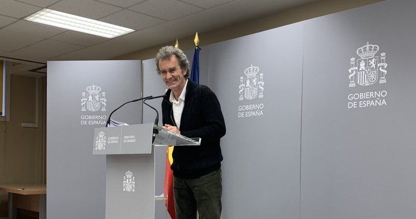 Fernando Simón, director del Centro de Alertas y Emergencias Sanitarias, en rueda de prensa. Fernando Simón, director del Centro de Alertas y Emergencias Sanitarias, en rueda de prensa.