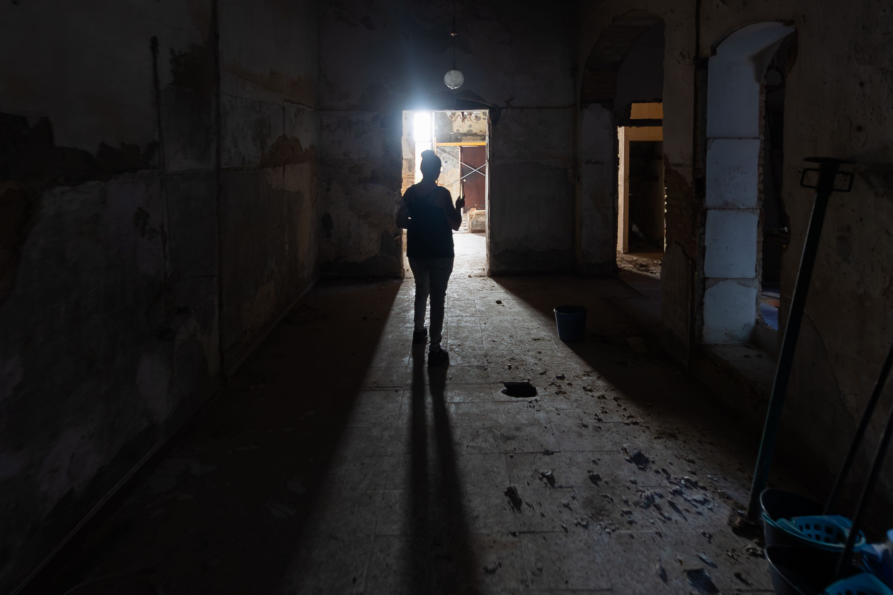 Interior de las habitaciones de la casa.