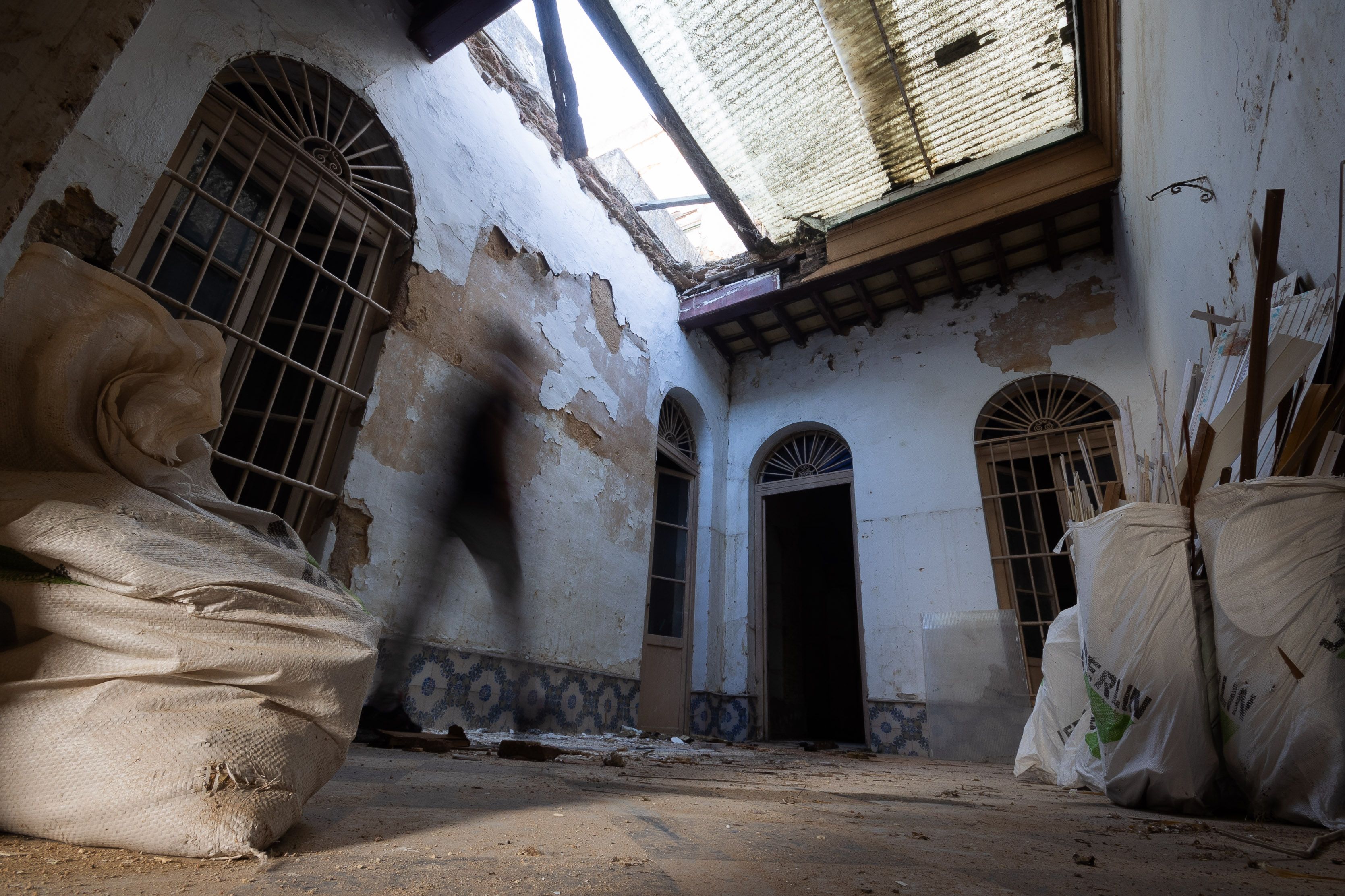 Estado de la casa que Loli desea reconstruir.