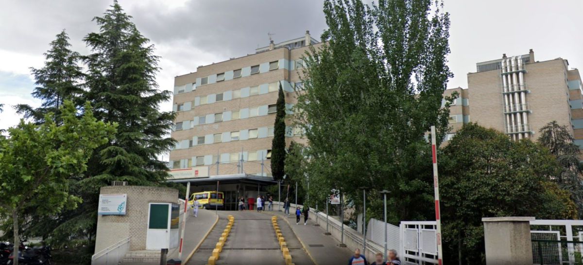 El hospital Gregorio Marañón de Madrid, donde ha sido detectado el primer caso de la peligrosa variante del coronavirus.