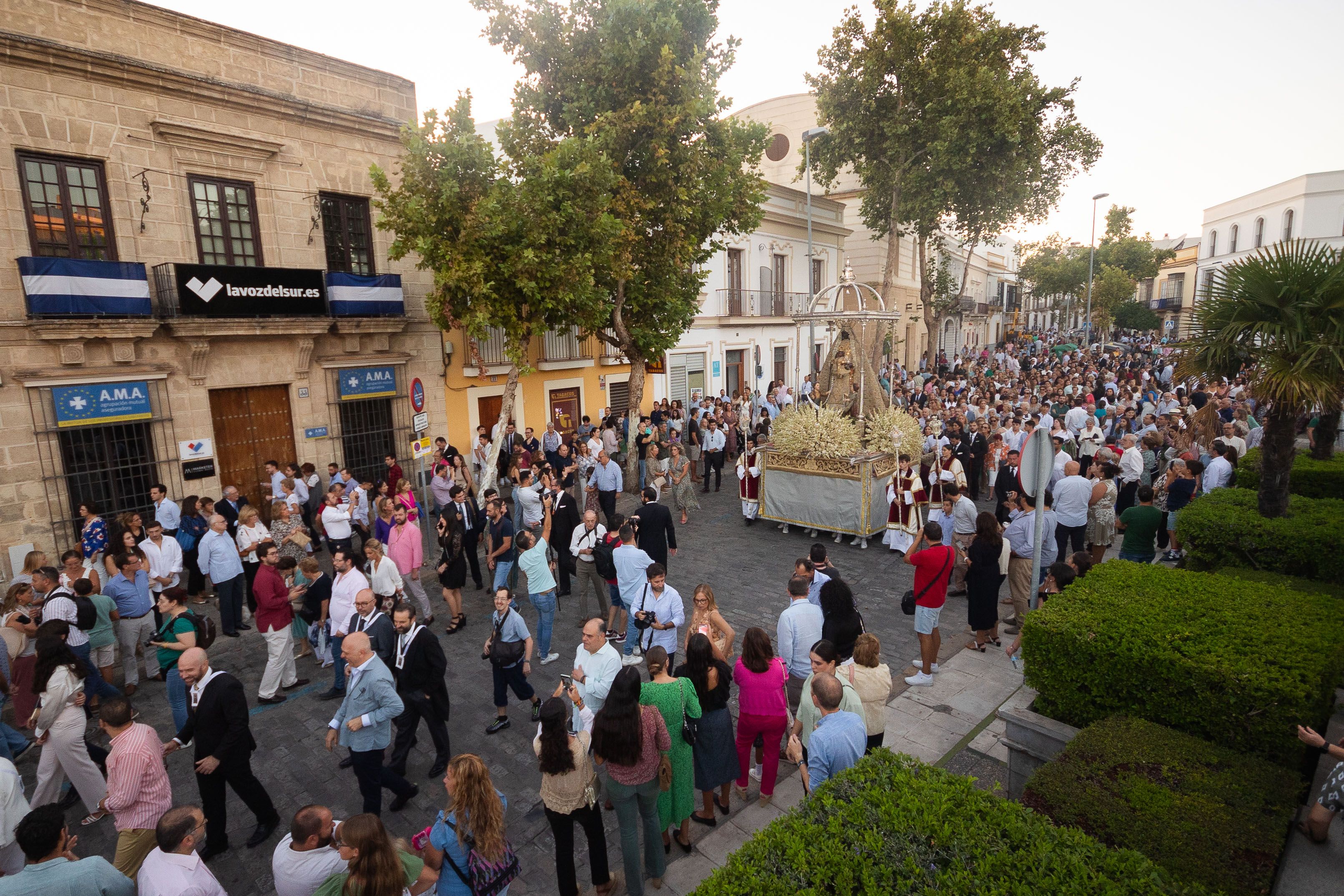 Gran afluencia de público.
