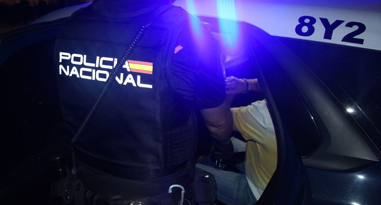 Una detención llevada a cabo por la Policía Nacional. 