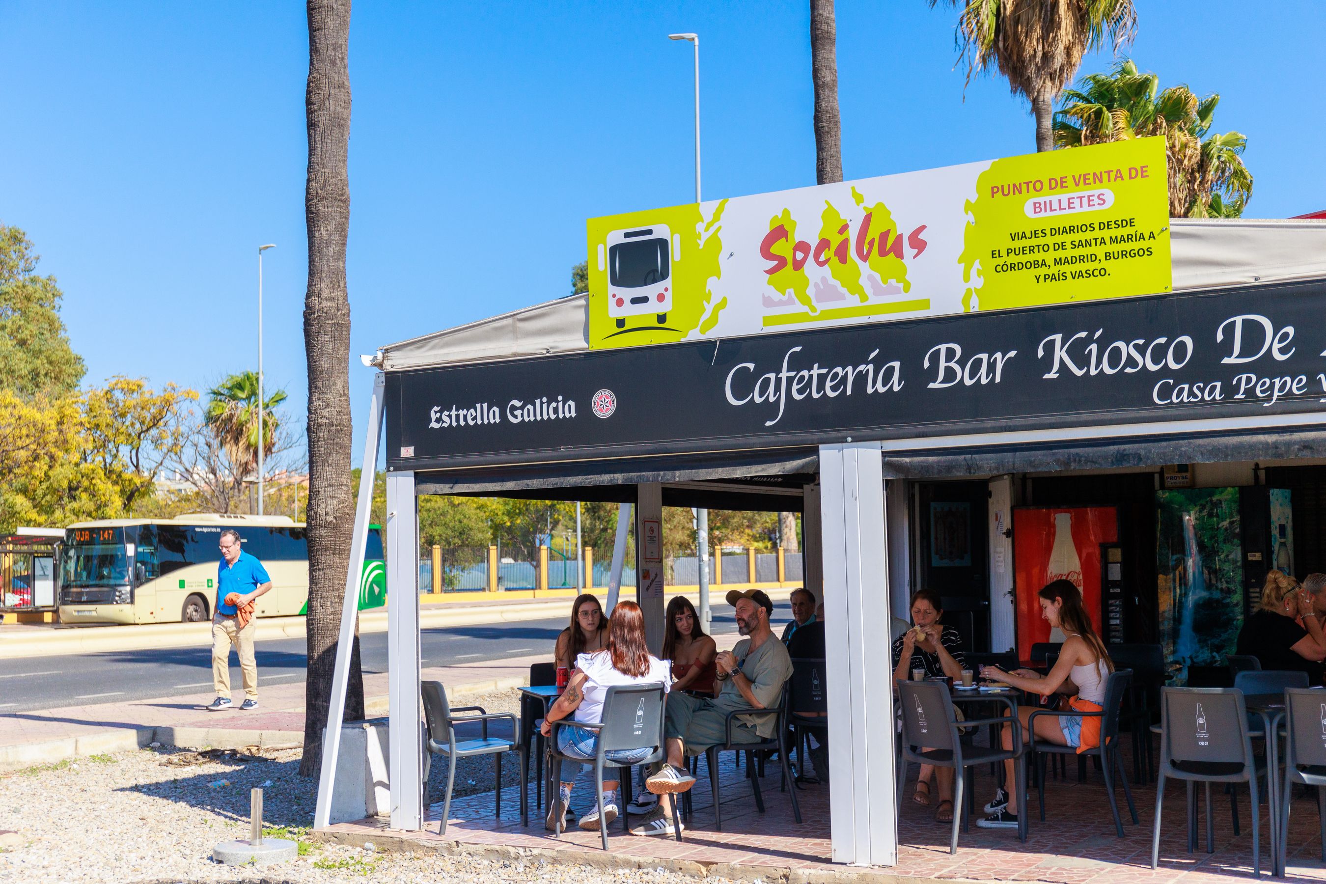 El Bar Kiosko La Estación en una imagen de archivo. 