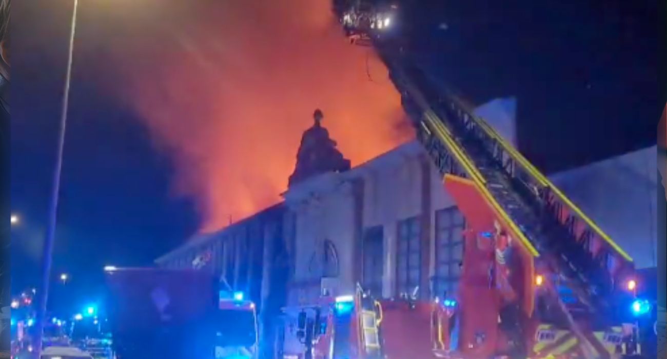 El incendio en la discoteca Teatre de Murcia.